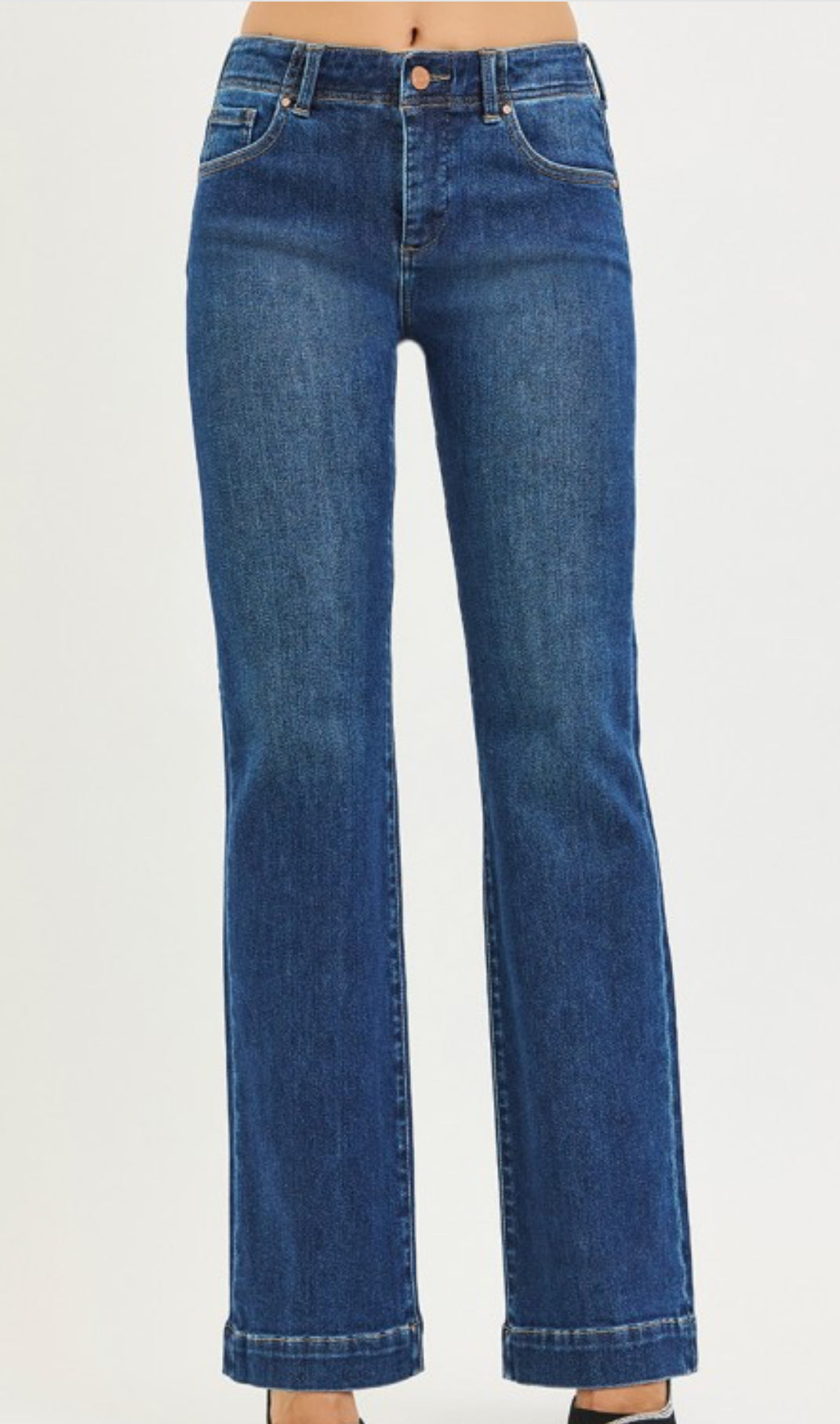 Iron Thread Bootcut Jeans
