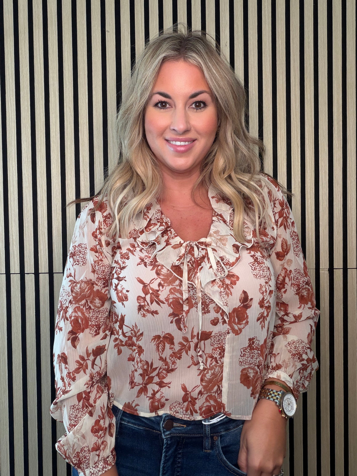 Audrey Floral Blouse