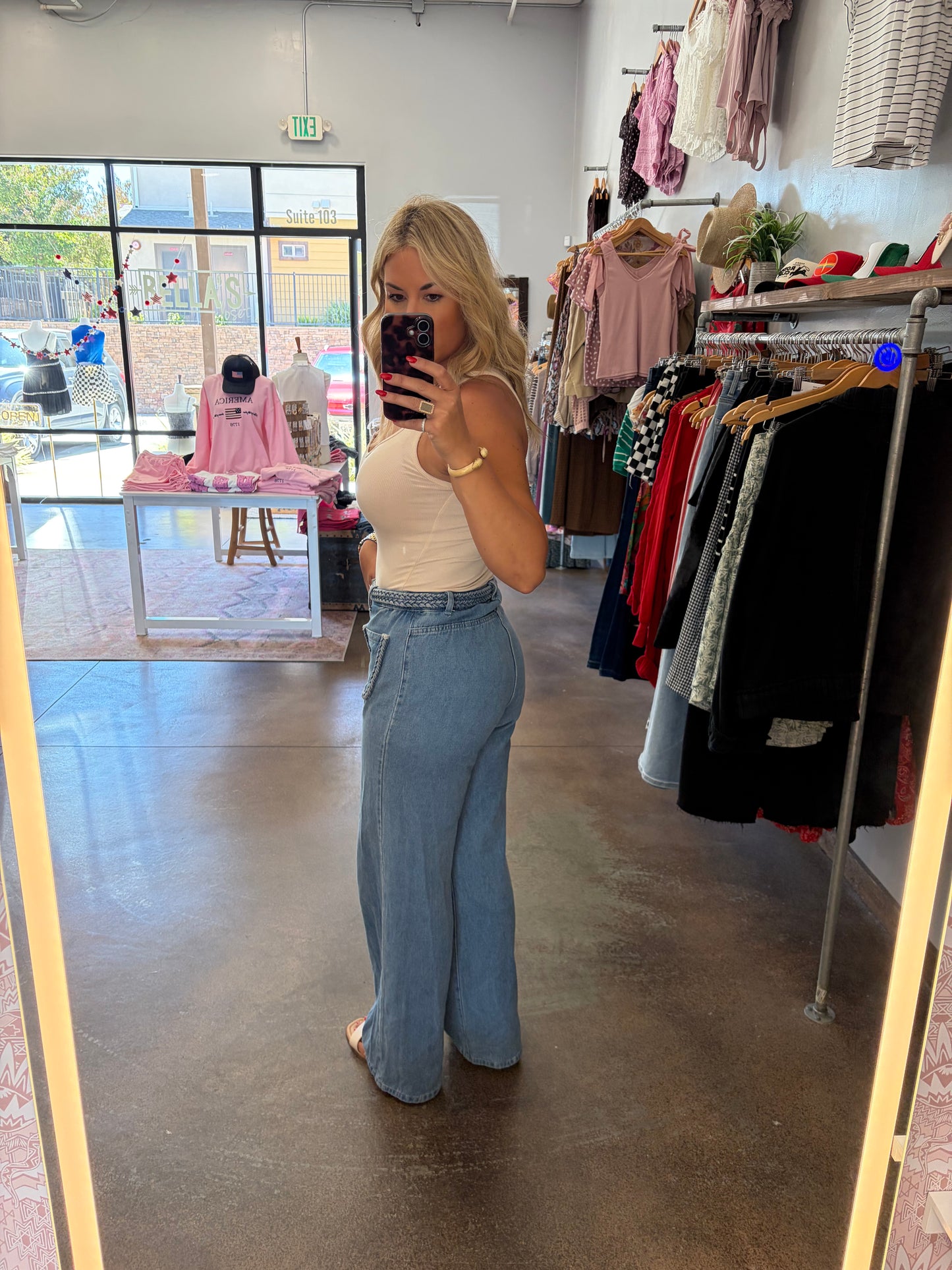 Braided Bliss Jeans