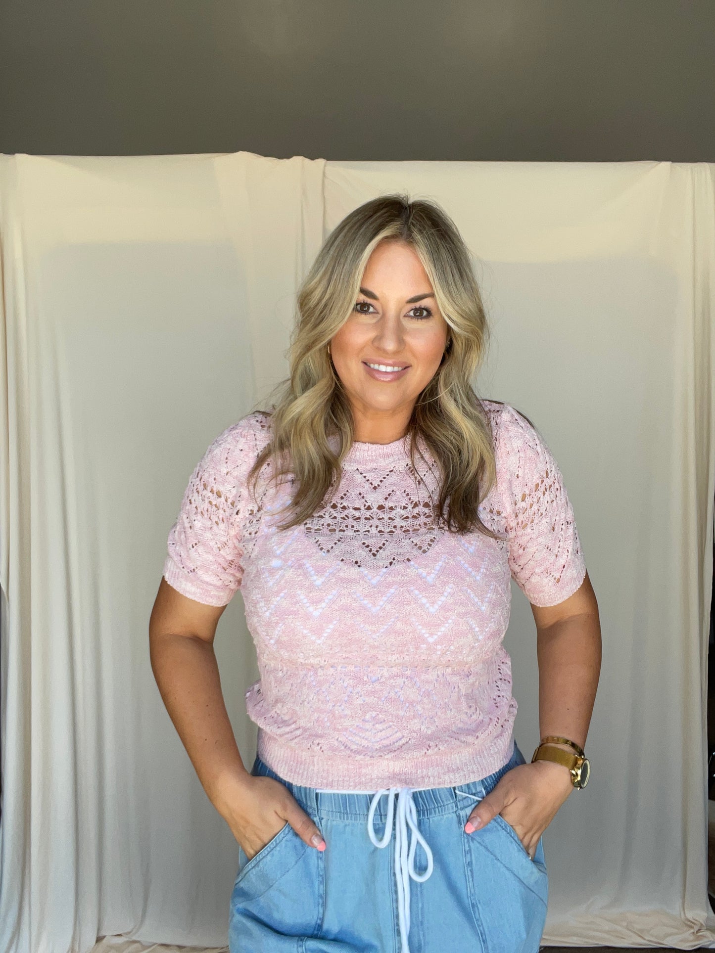 Sherman Crochet Top
