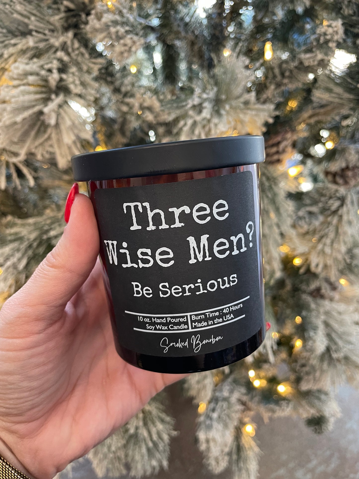 Three Wise Men? Be Serious Candle