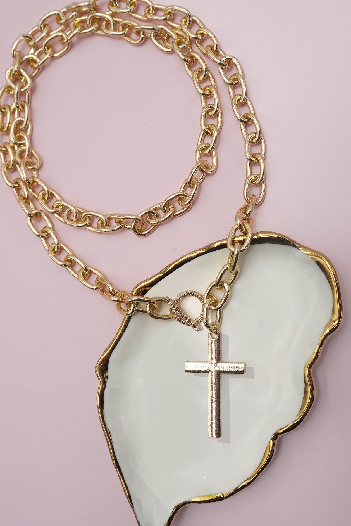 Romie Cross Necklace
