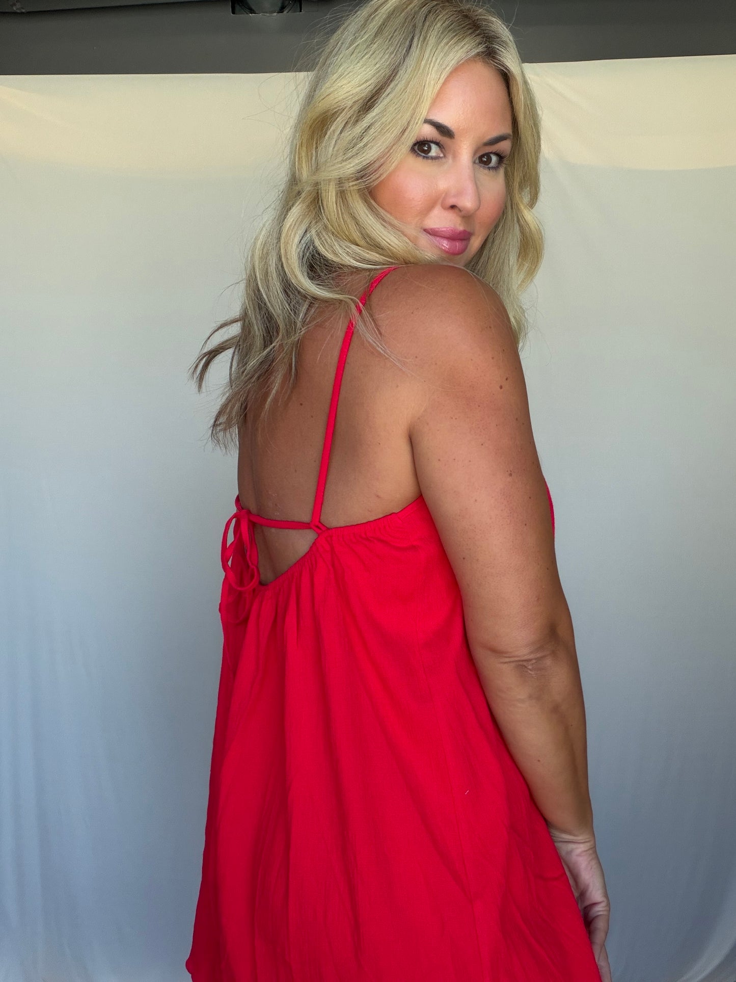Cardinal Romper