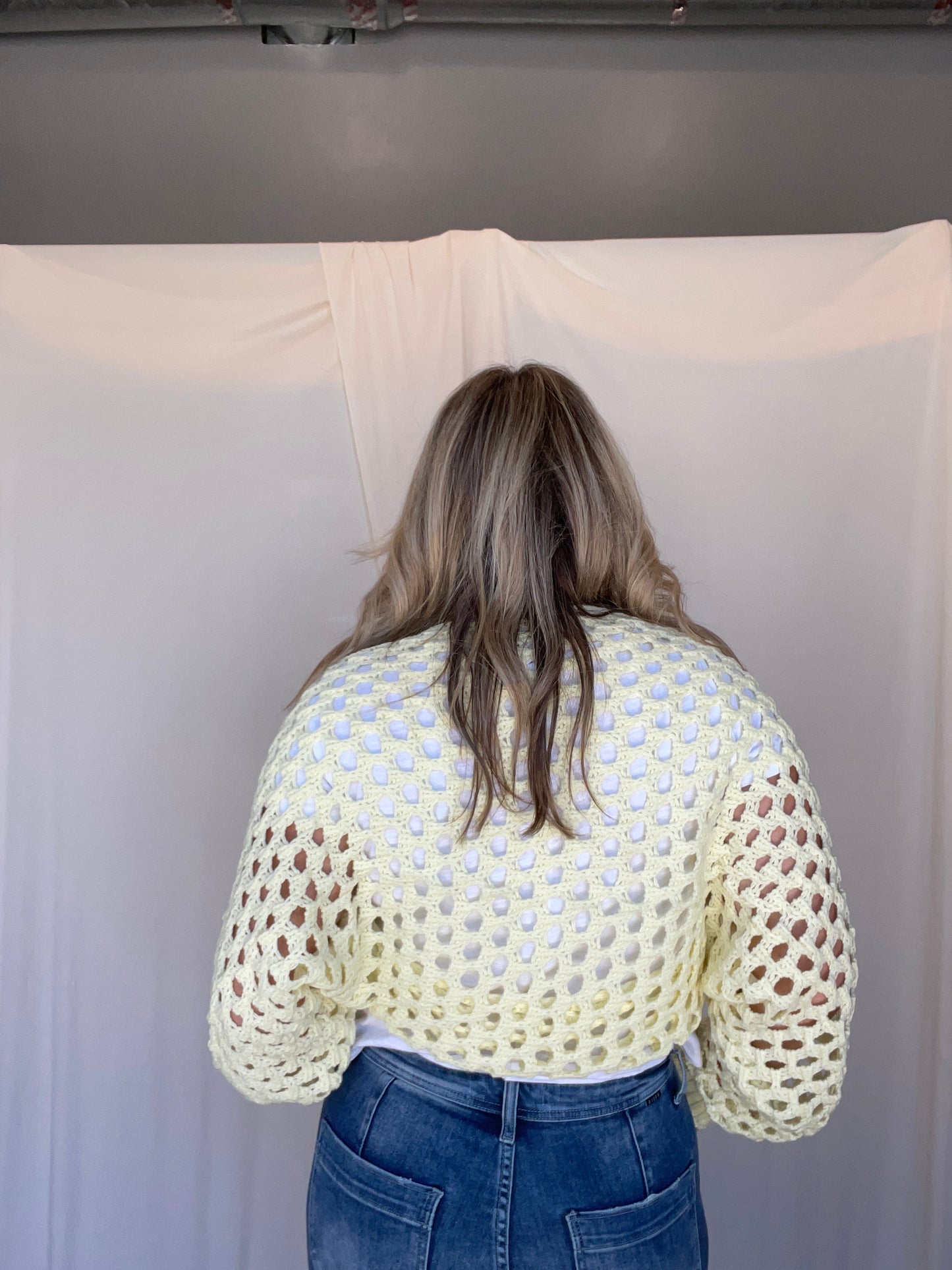 Sun-Kissed Knit Shrug