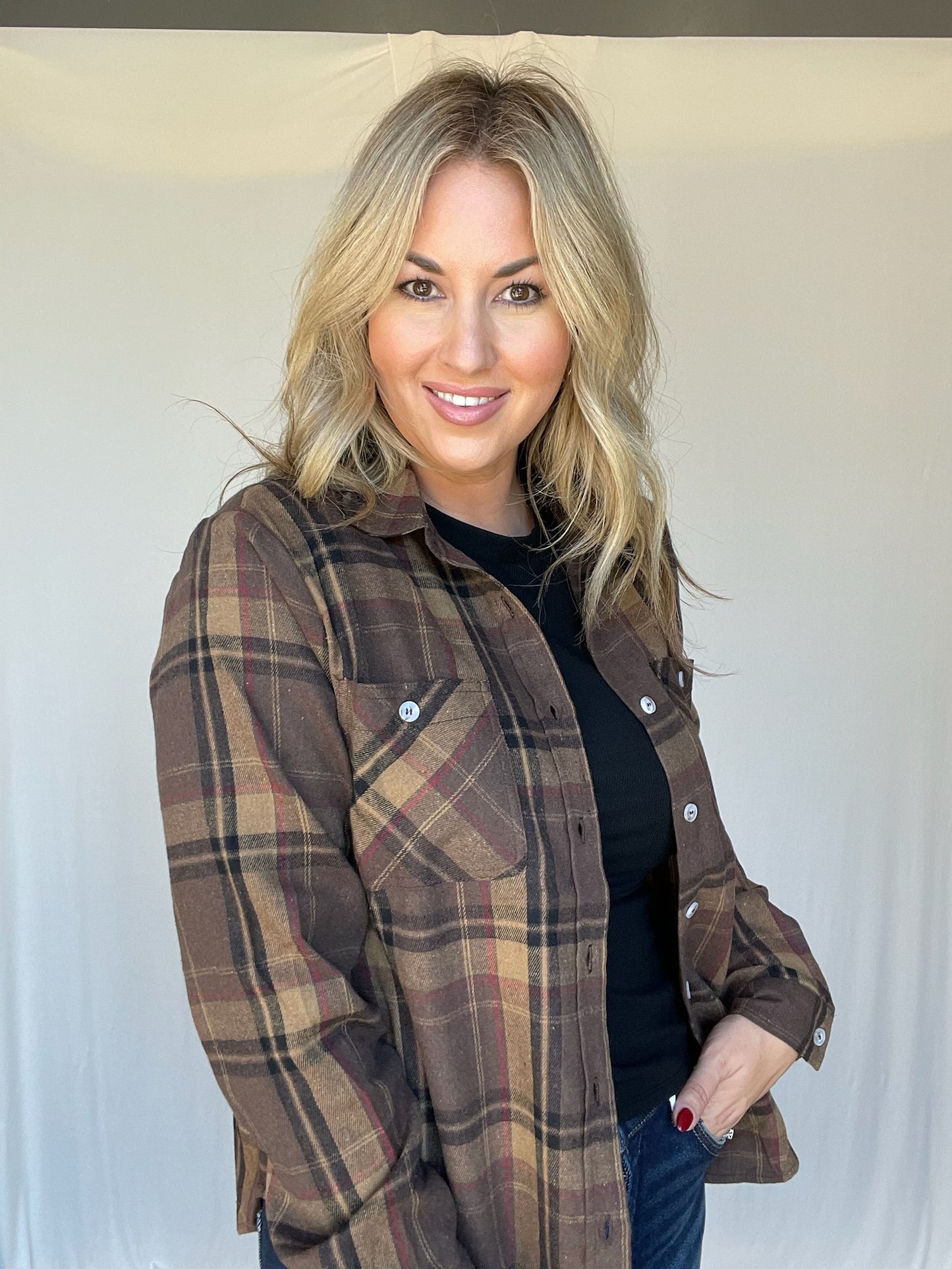 Fall Girl Flannel