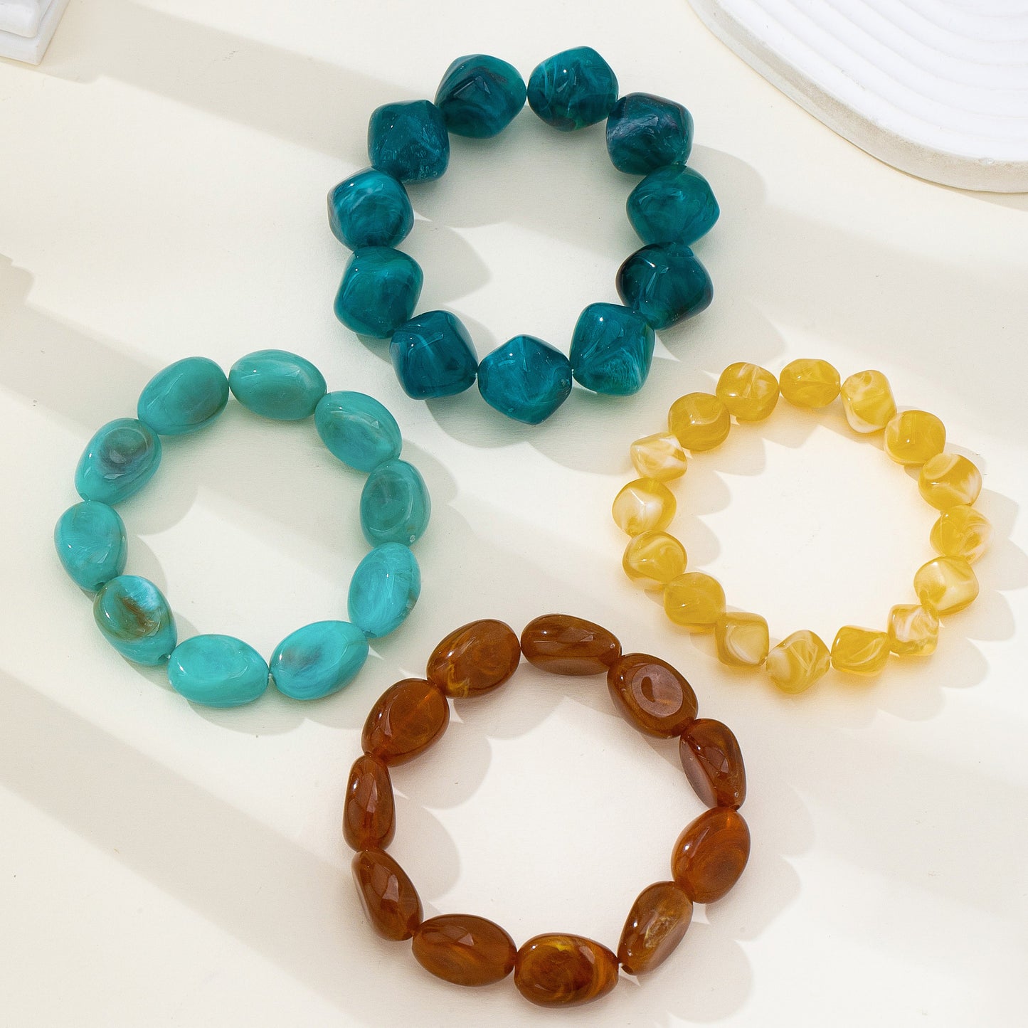 Honey Gem Bracelet Set