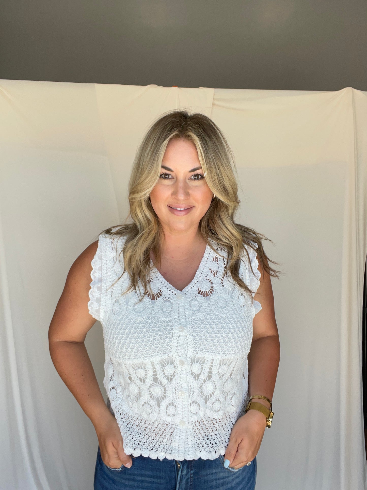 Wilmer Lace Top