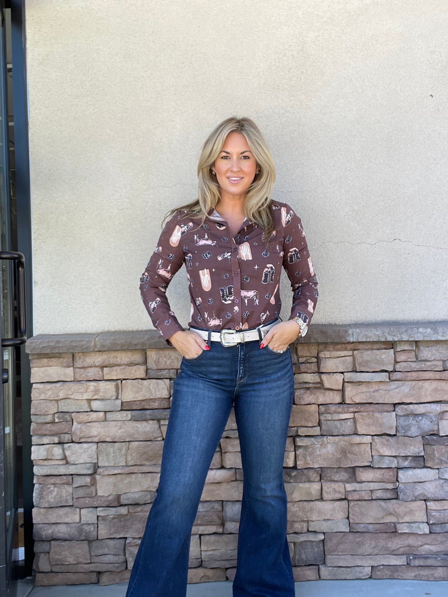 Western Round Up Blouse