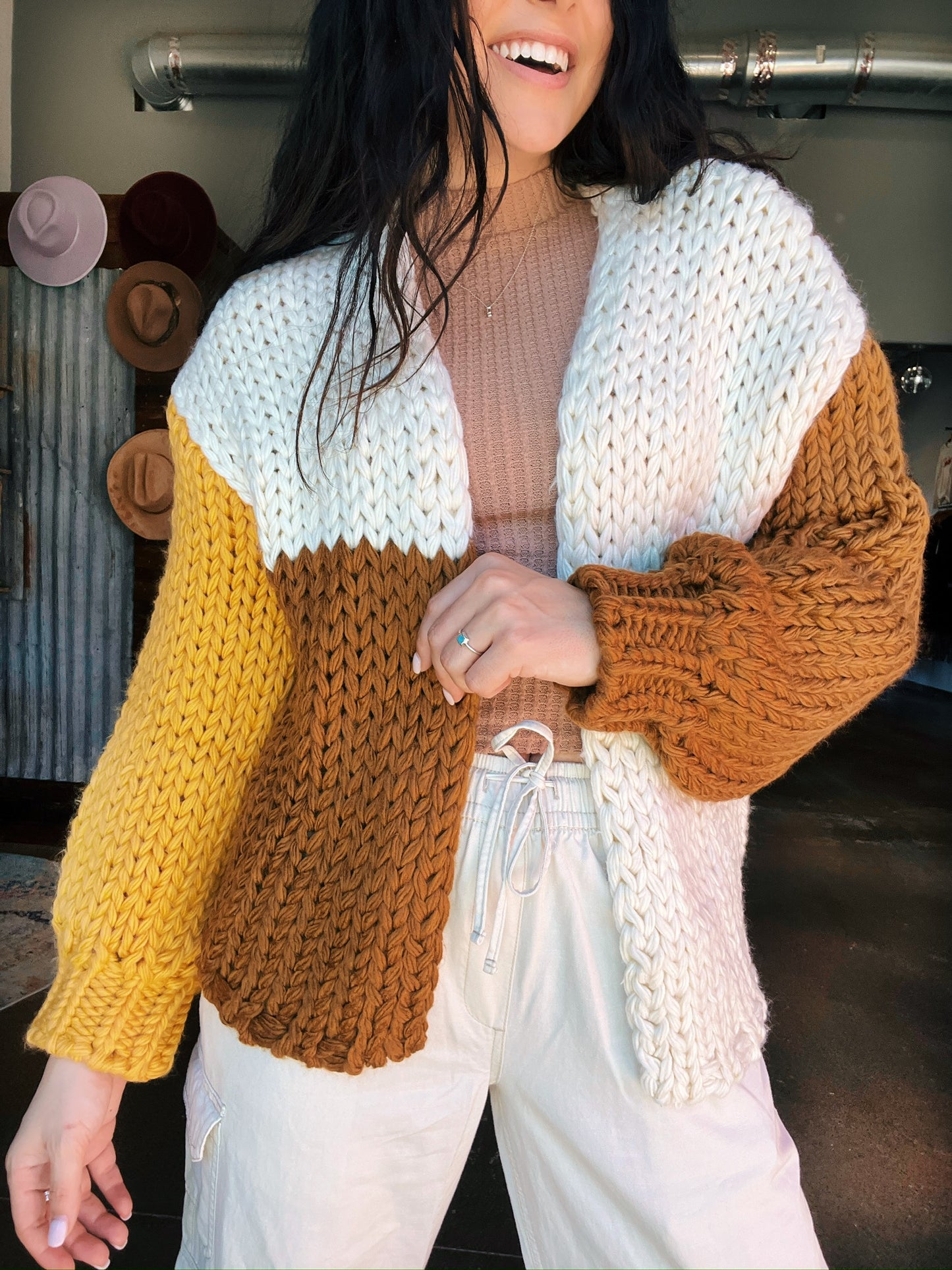 Posted Up Knit Cardigan