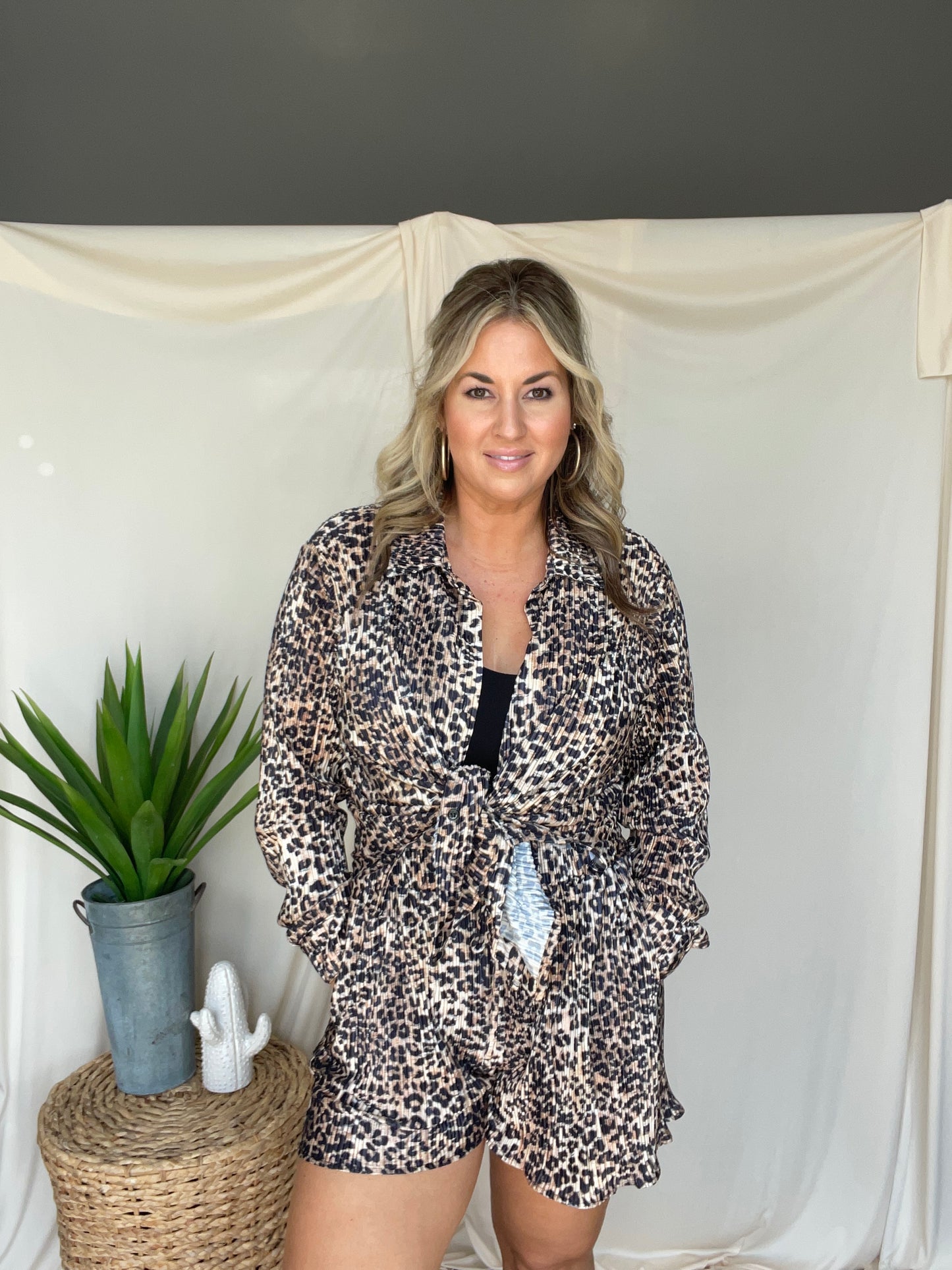 Leopard Lush Top