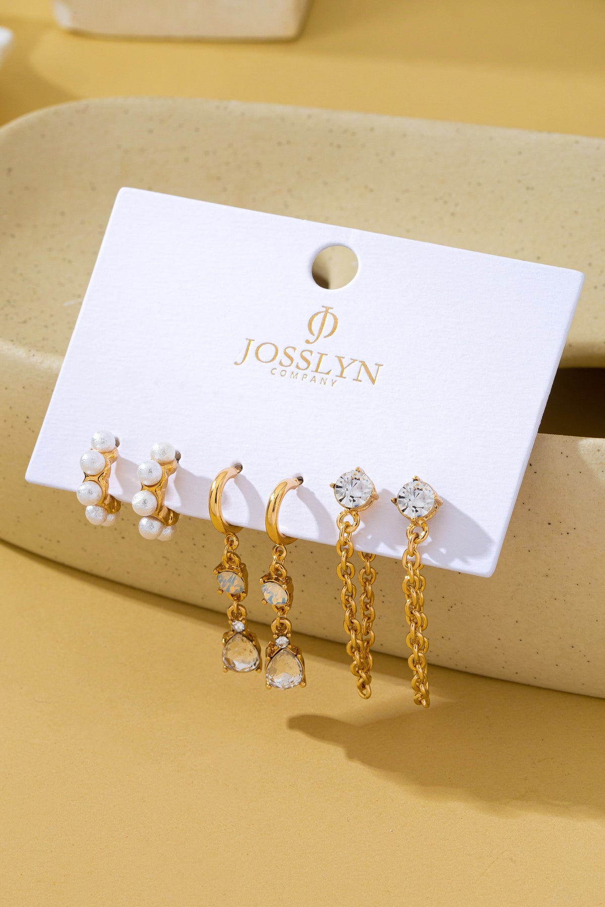 Lola Trio Earring Set