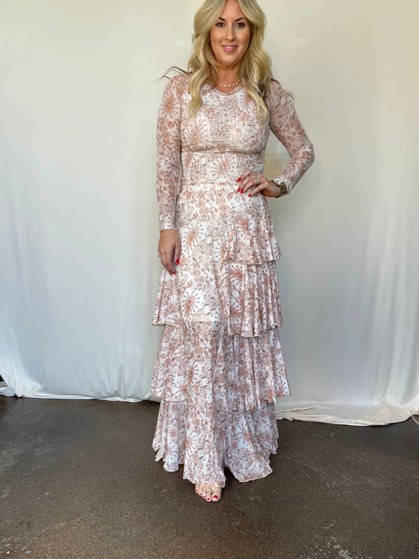 Moonlace Mesh Blouse