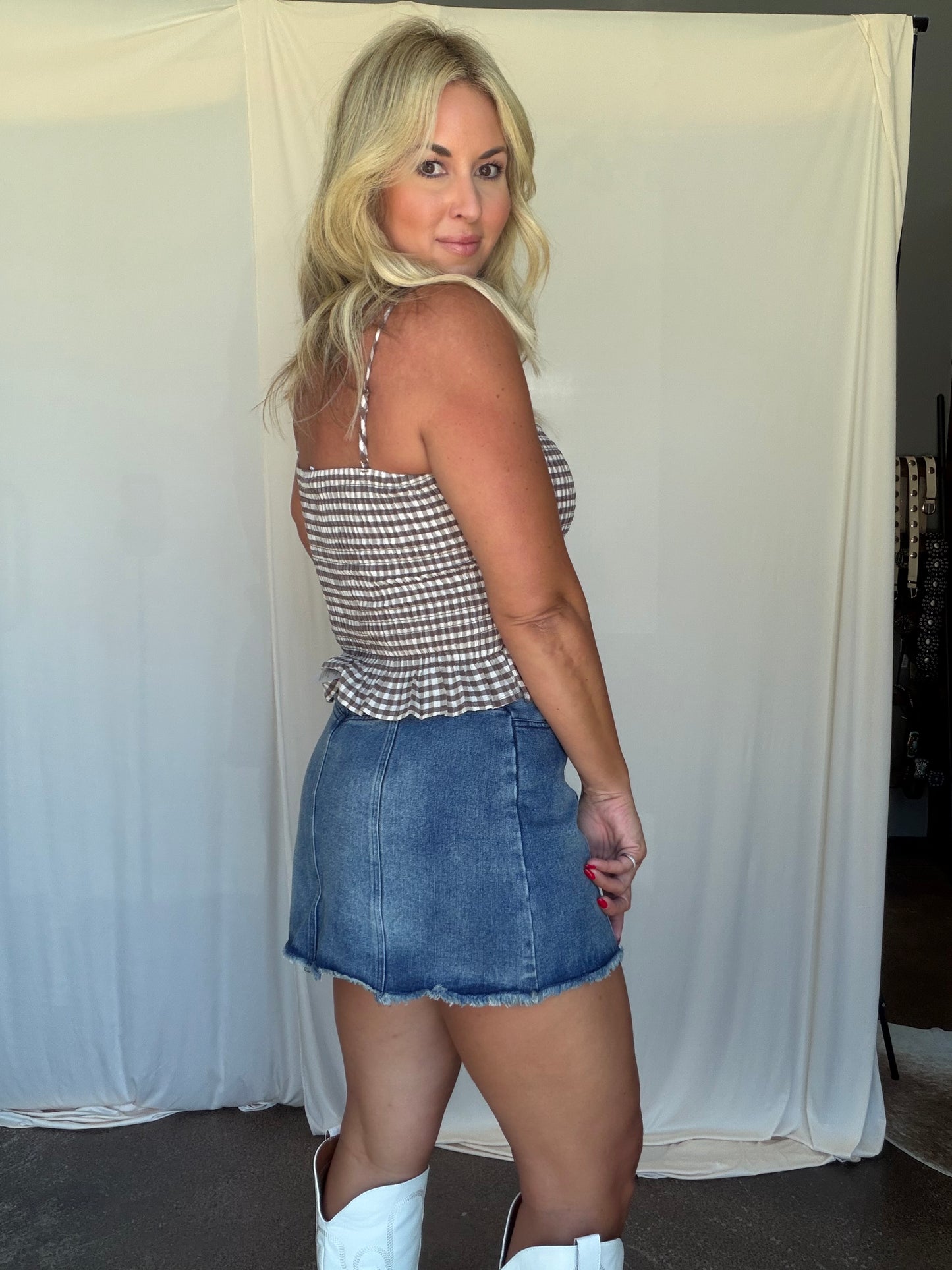 Sienna Denim Skirt