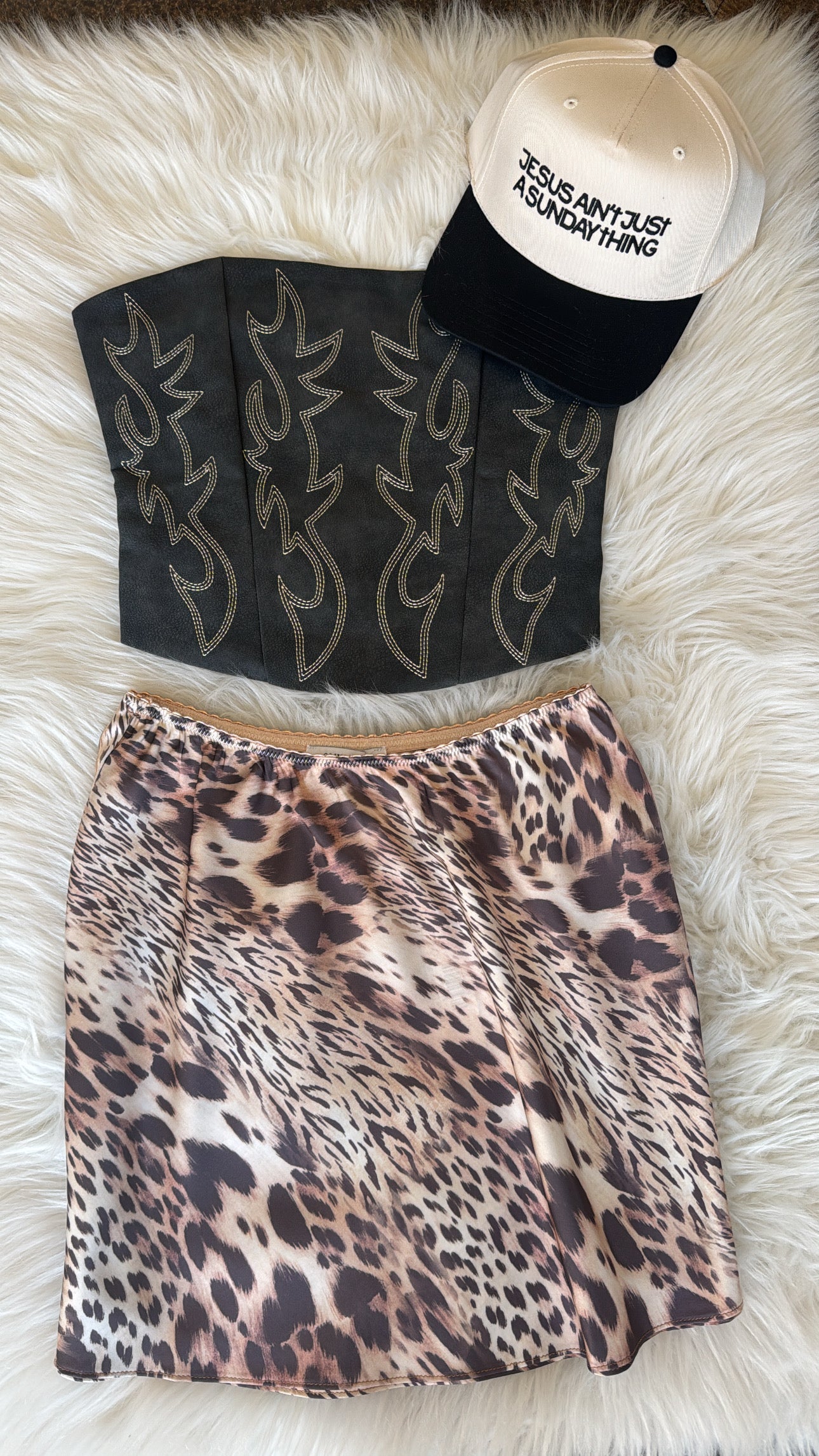 Beckee Embroidered Western Top