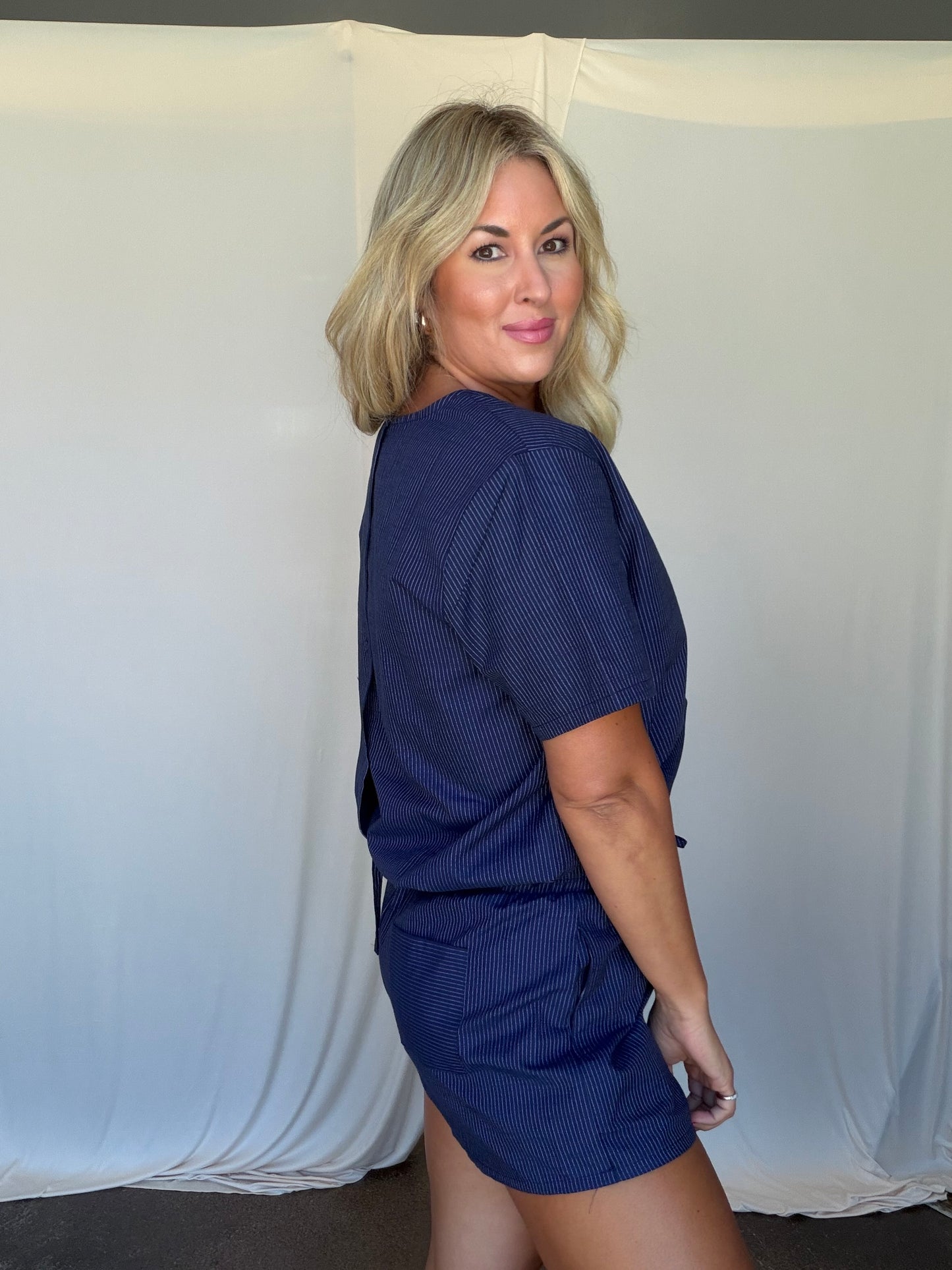 Sunlit Stripe Top
