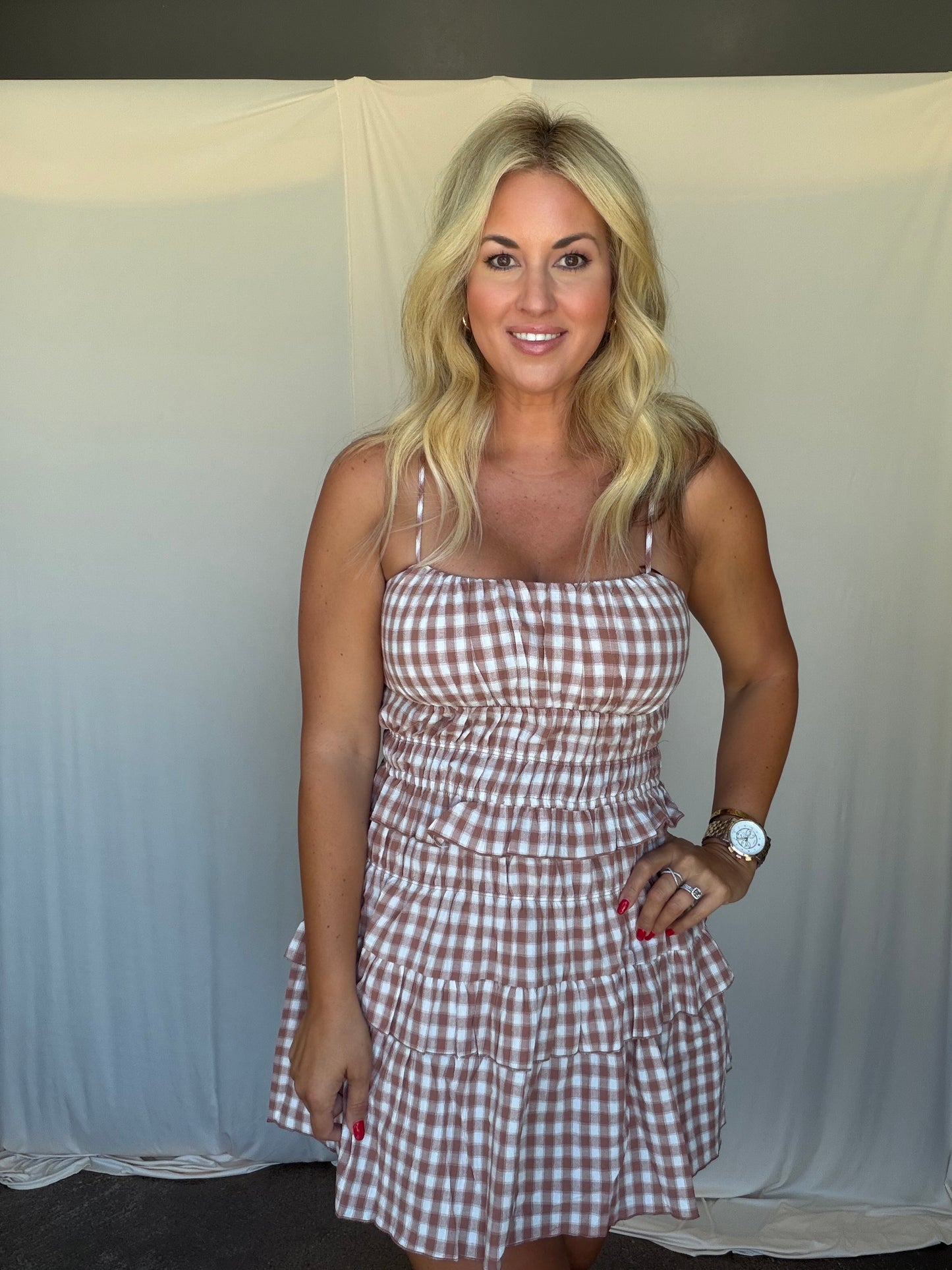 Dayton Gingham Dress