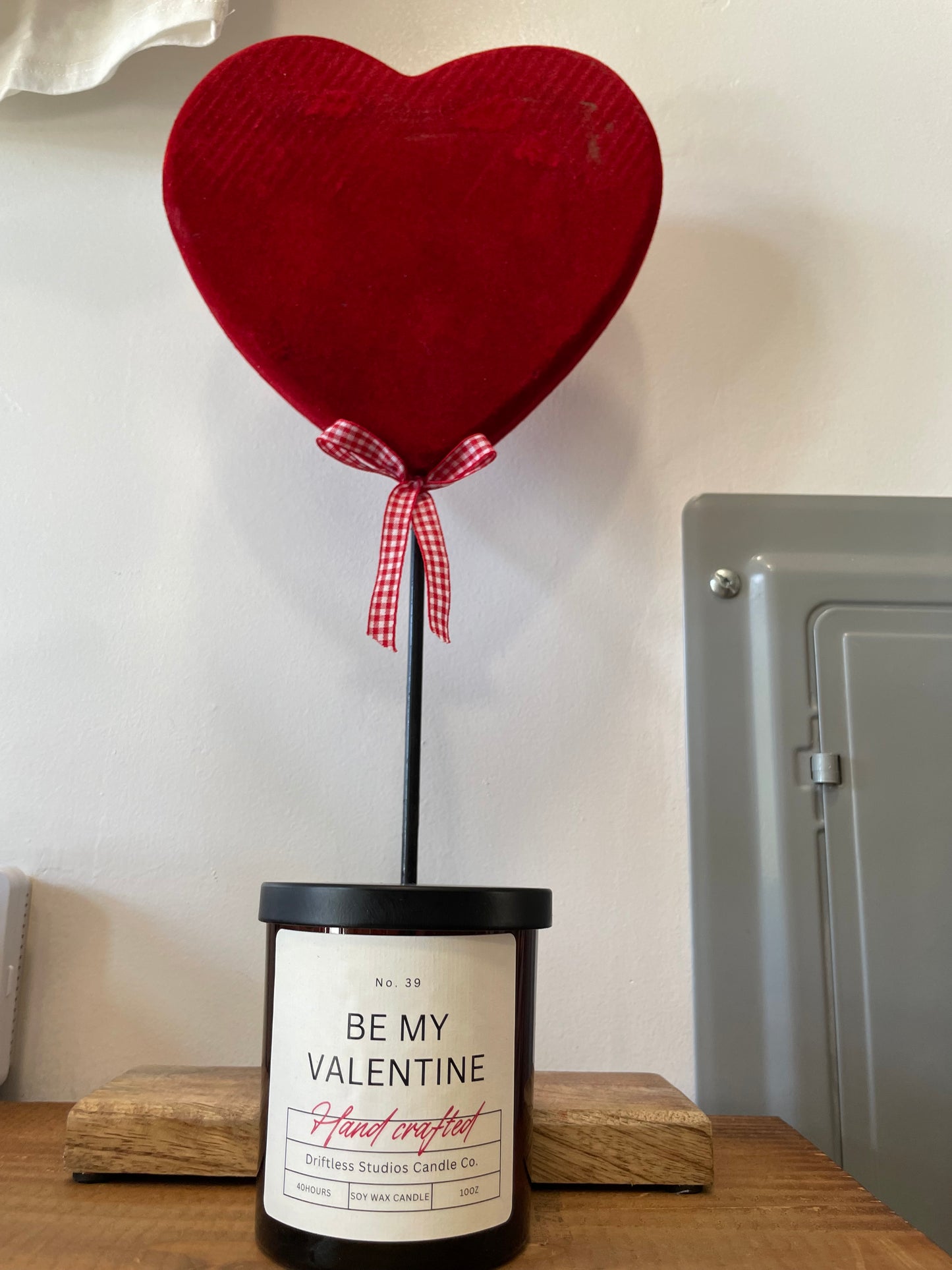 Be My Valentine Candle