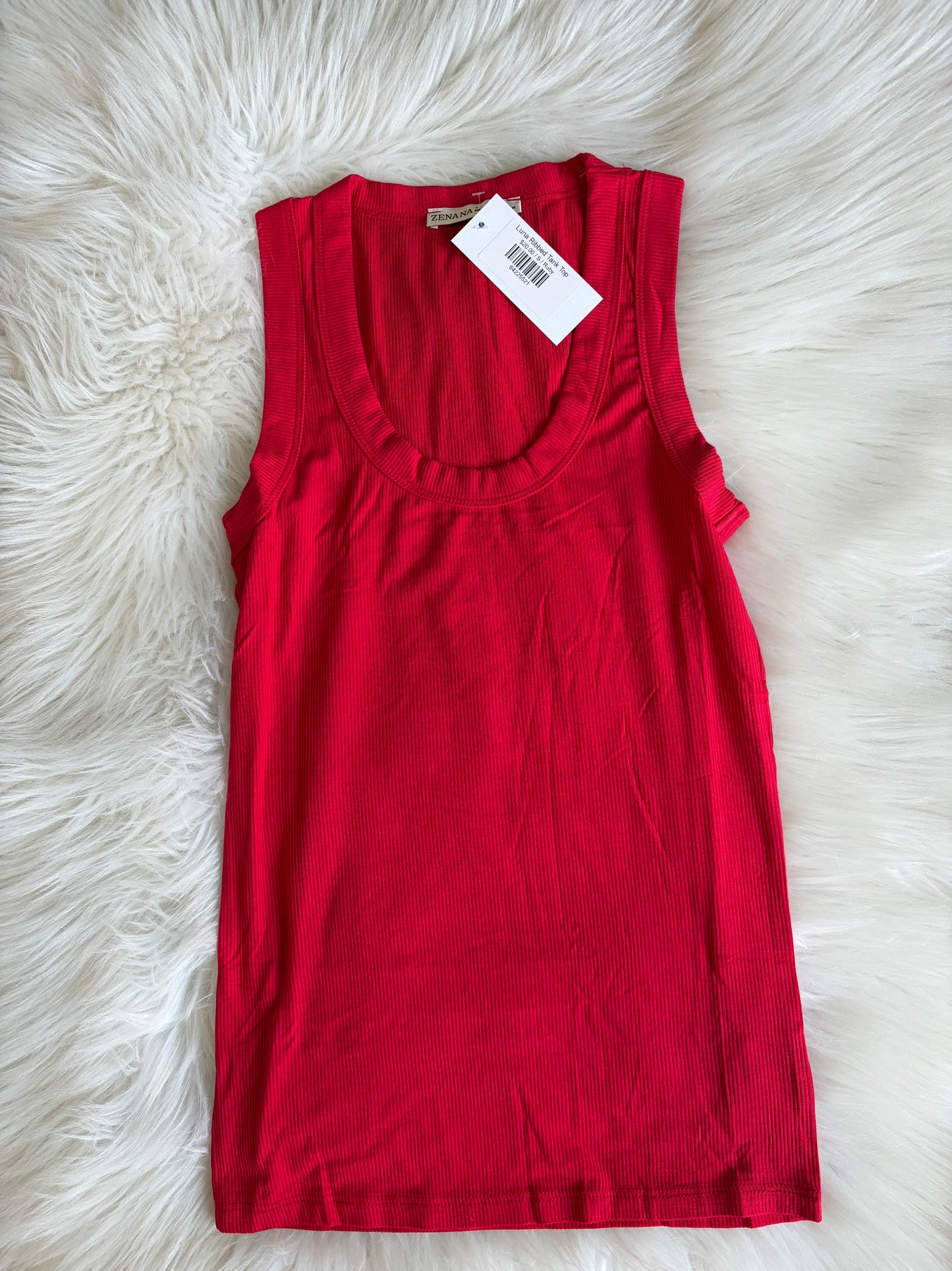 Luna Ribbed Tank Top