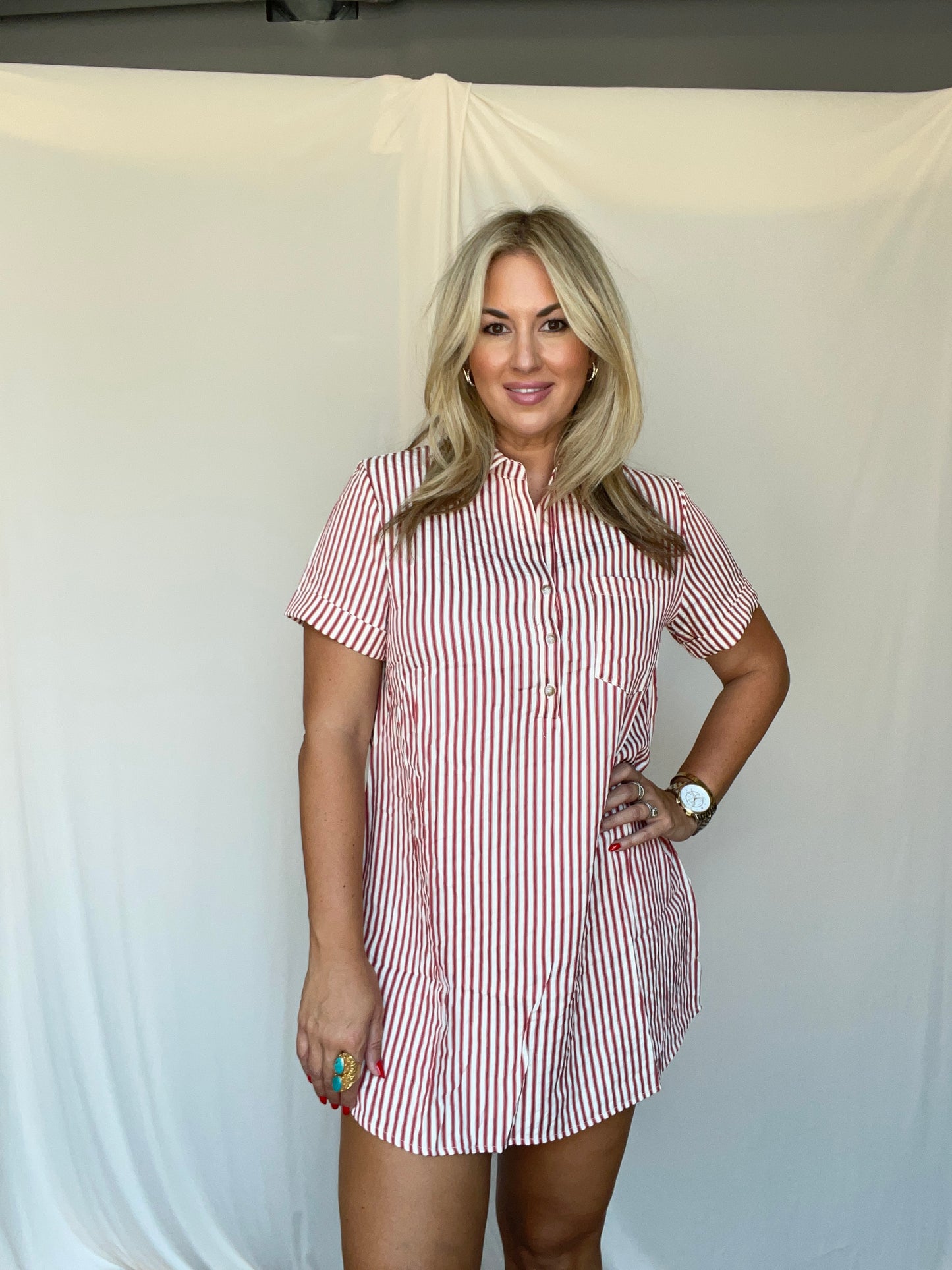 Sundance Stripe Dress