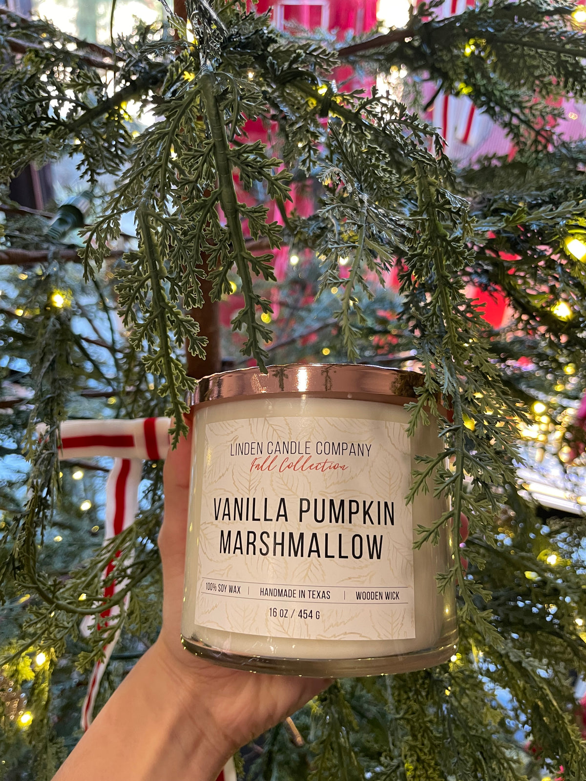 Vanilla Pumpkin Marshmallow Candle