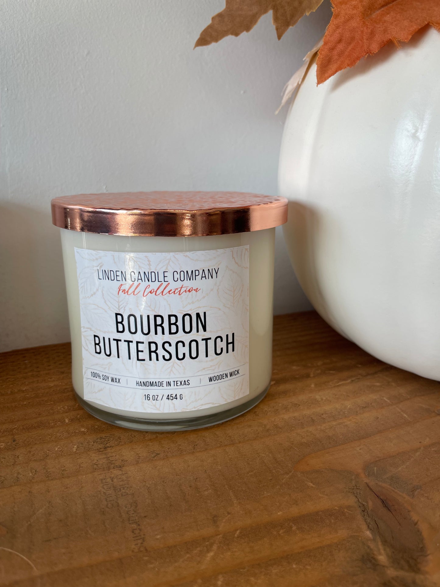 Bourbon & Butterscotch Candle
