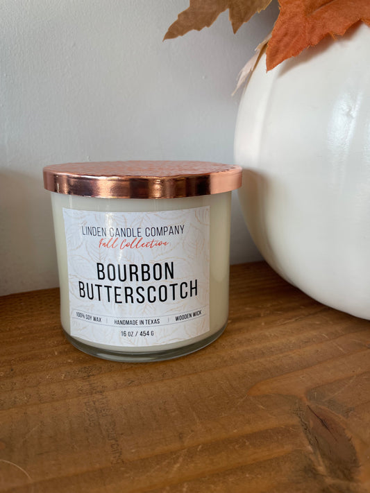 Bourbon & Butterscotch Candle