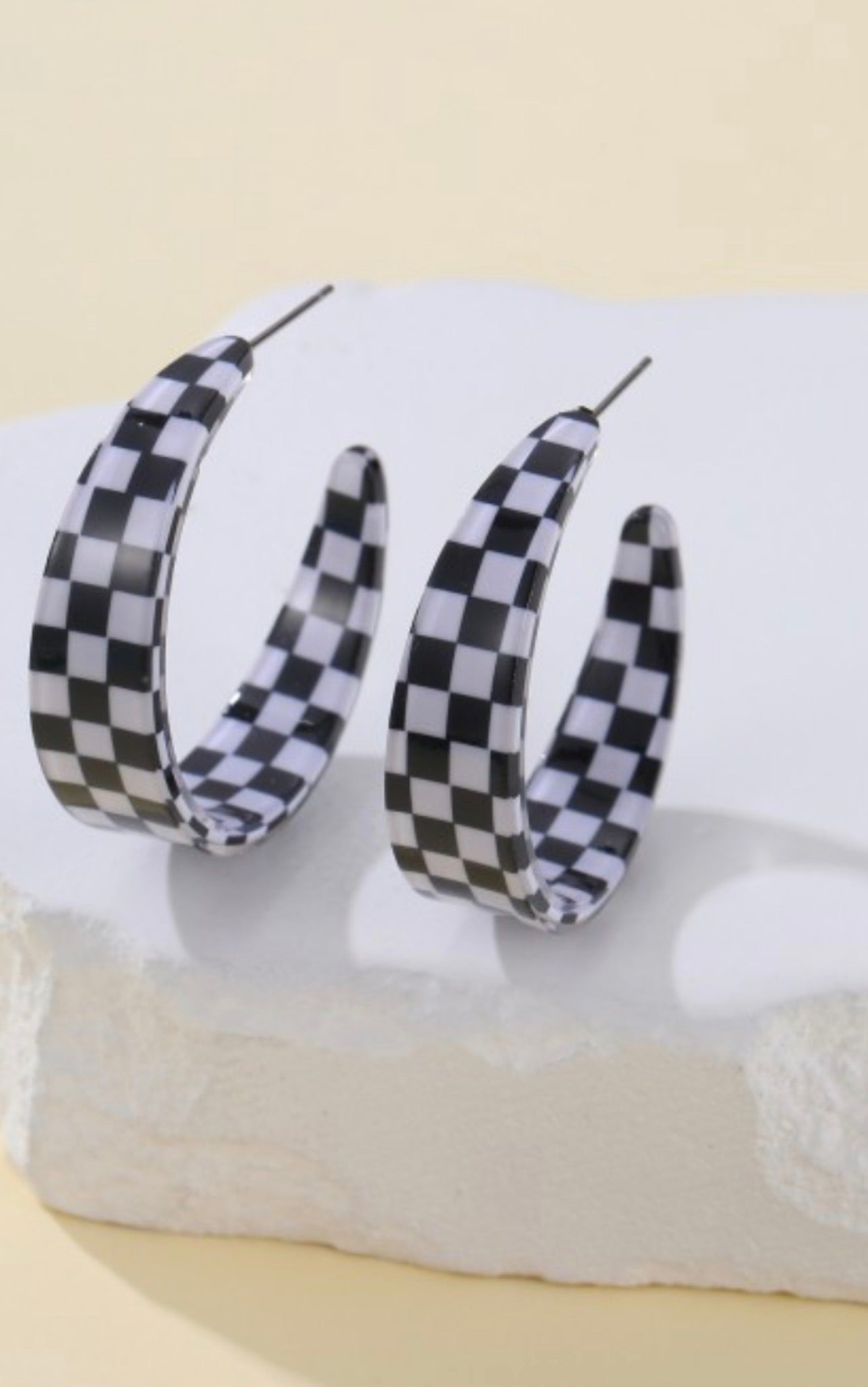 Retro Check Hoop