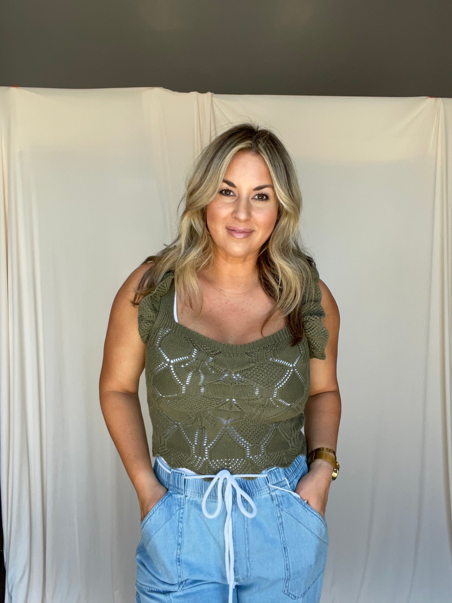 Dakota Crochet Top