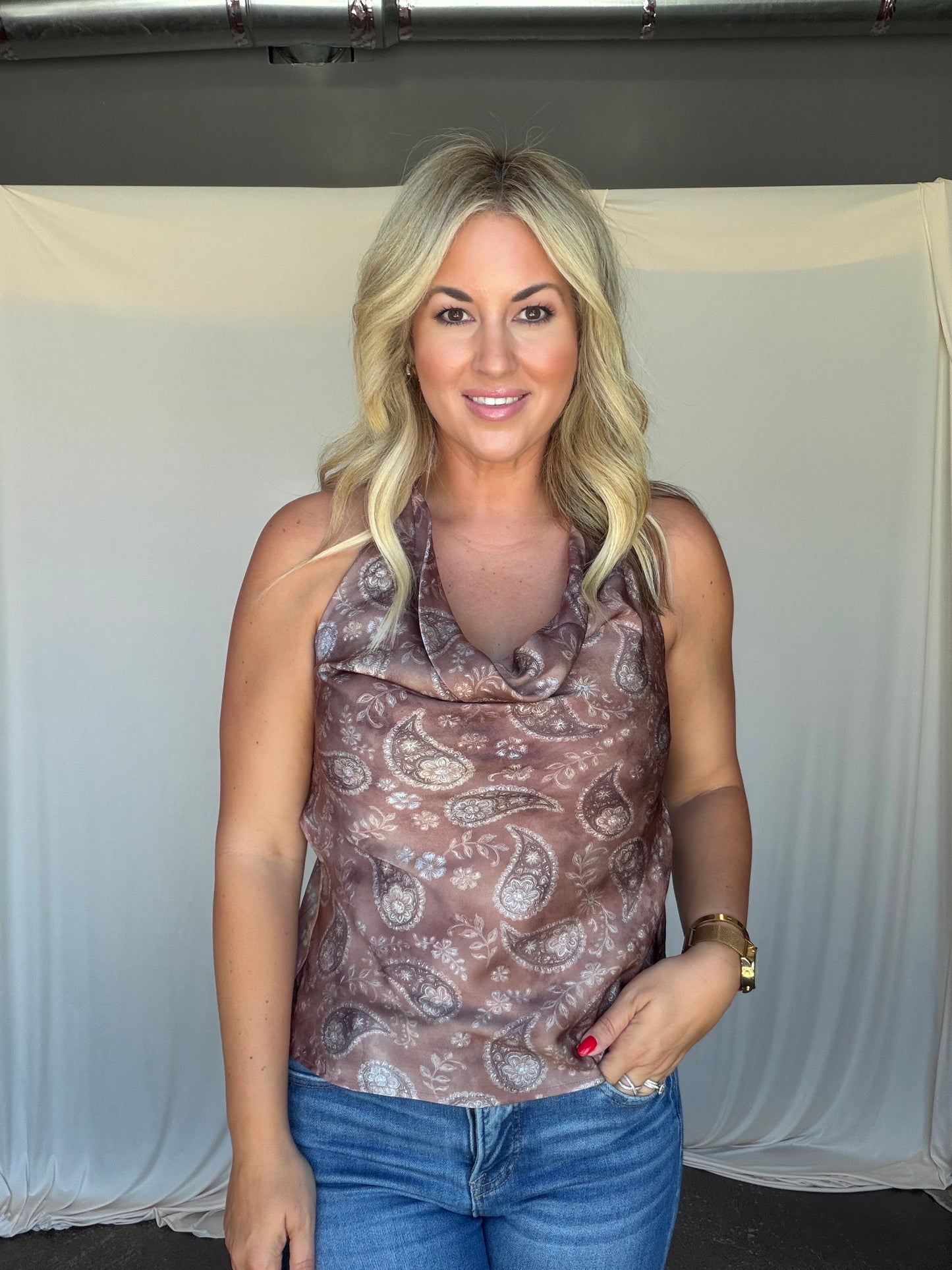 Lainey Halter Top