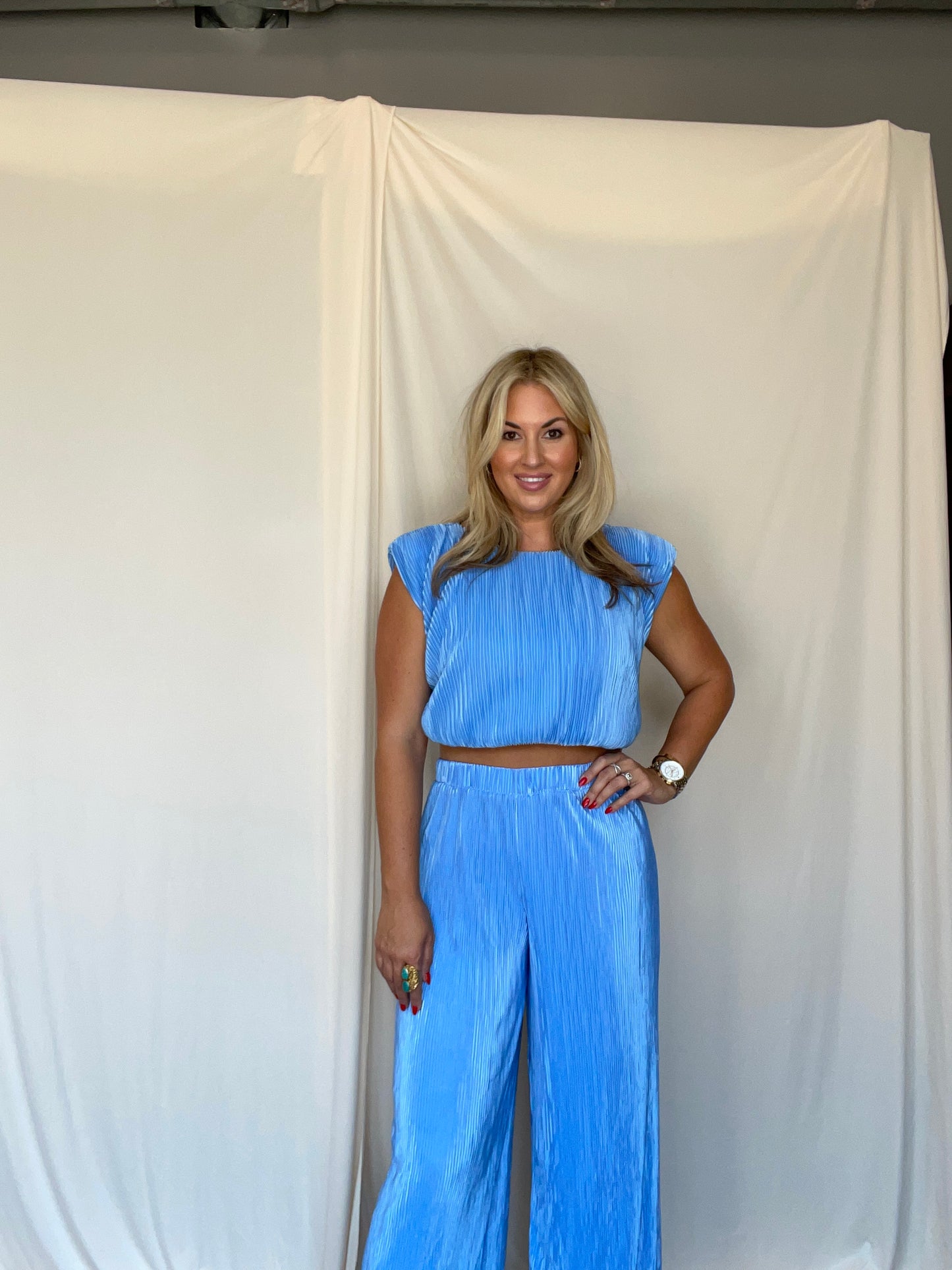 Blue Diamond Pants