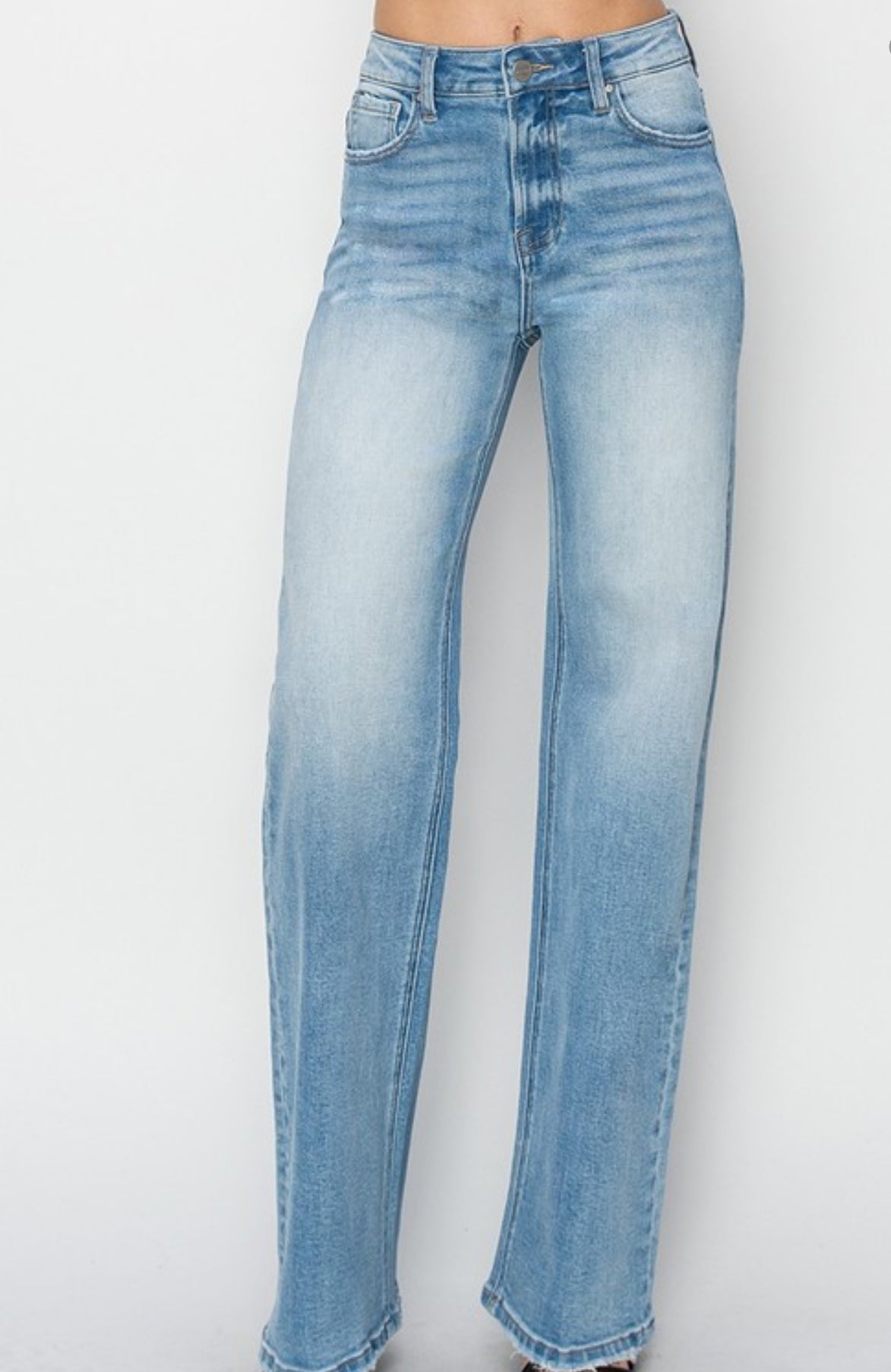Time and True Straight Leg Jeans