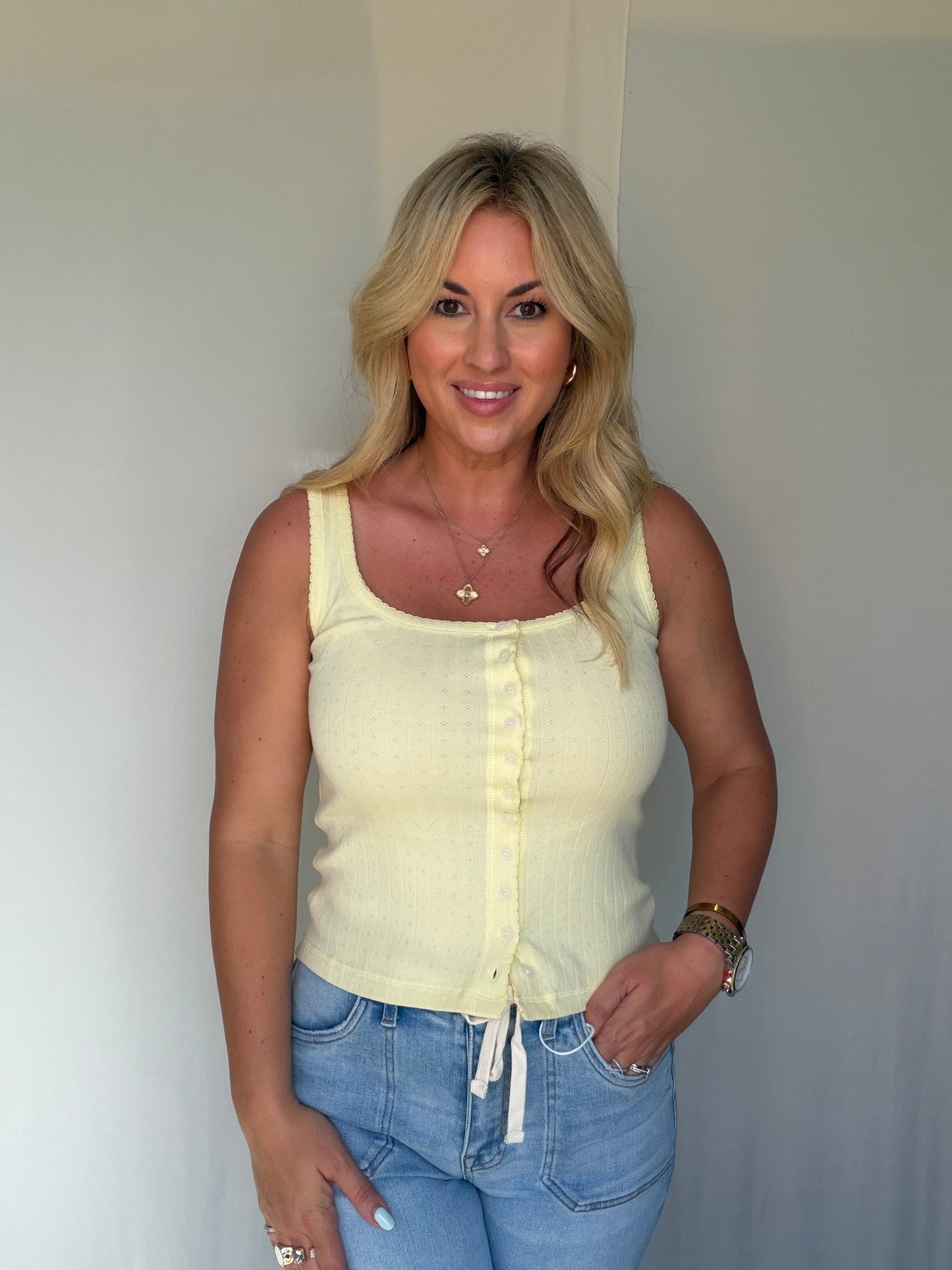 Sunshine Button Tank