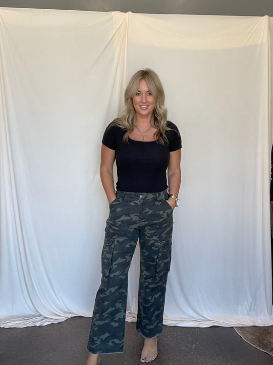Classic Cargo Camo Pants