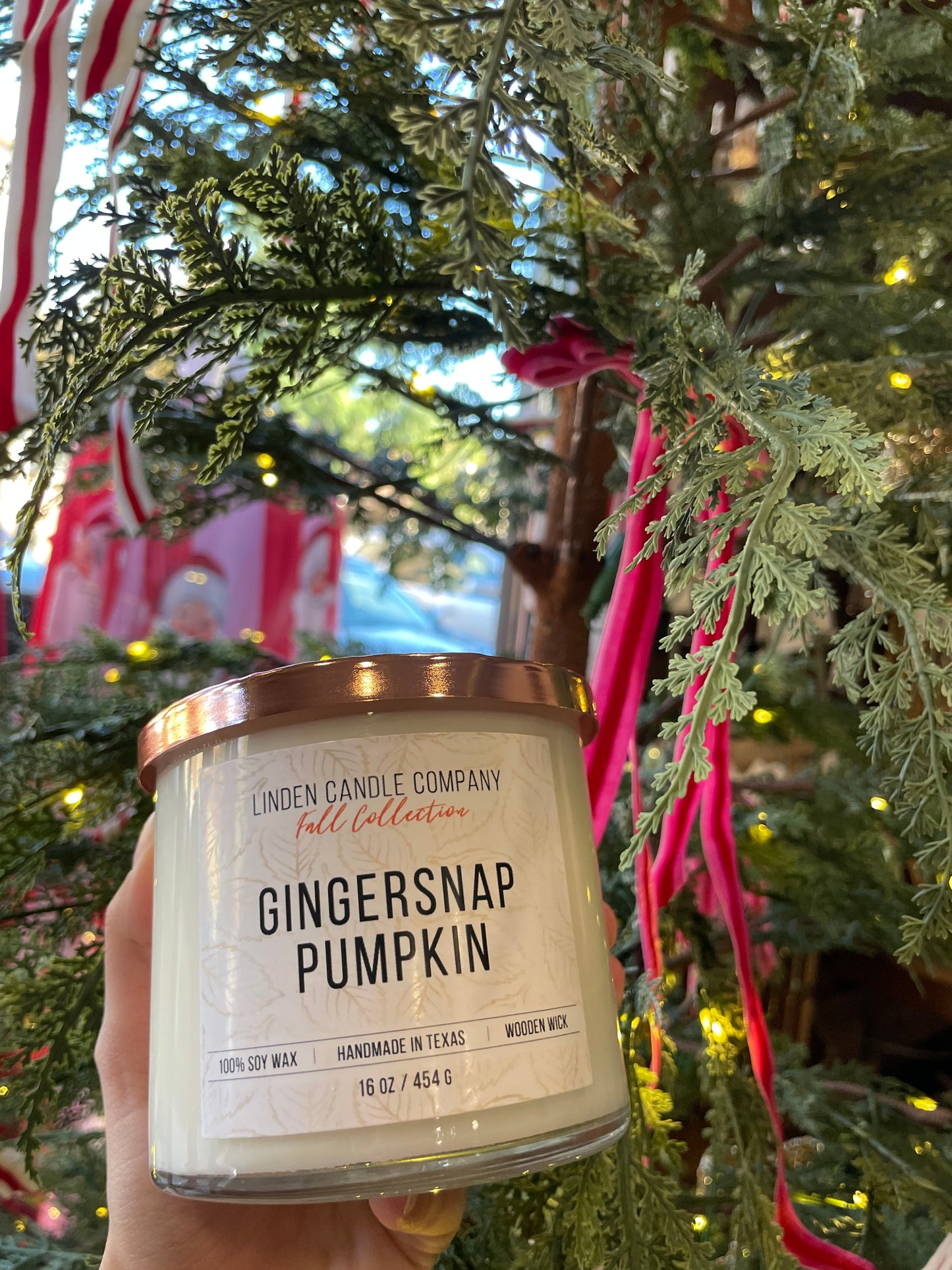 Gingersnap Pumpkin Candle
