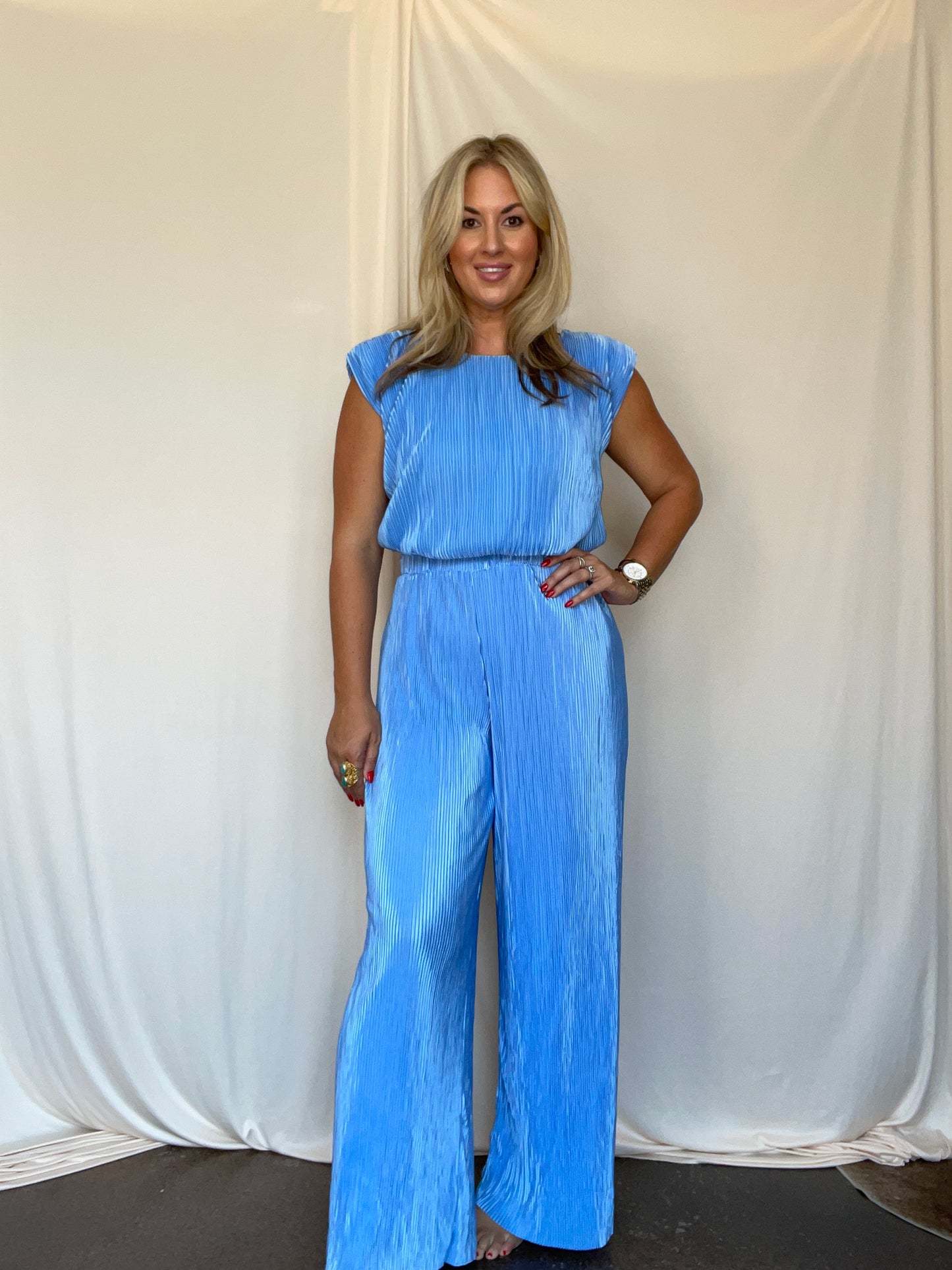 Blue Diamond Pants