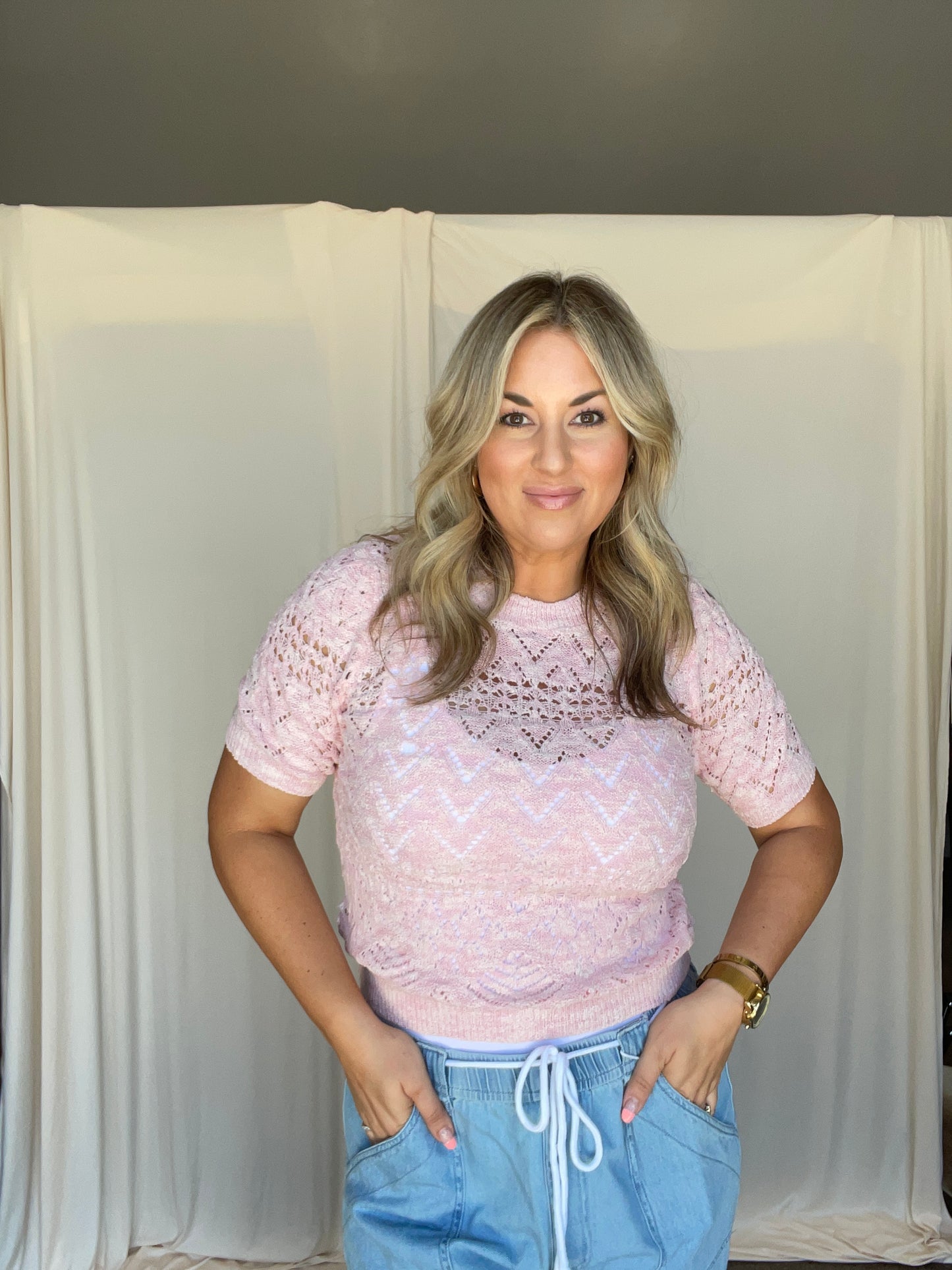 Sherman Crochet Top