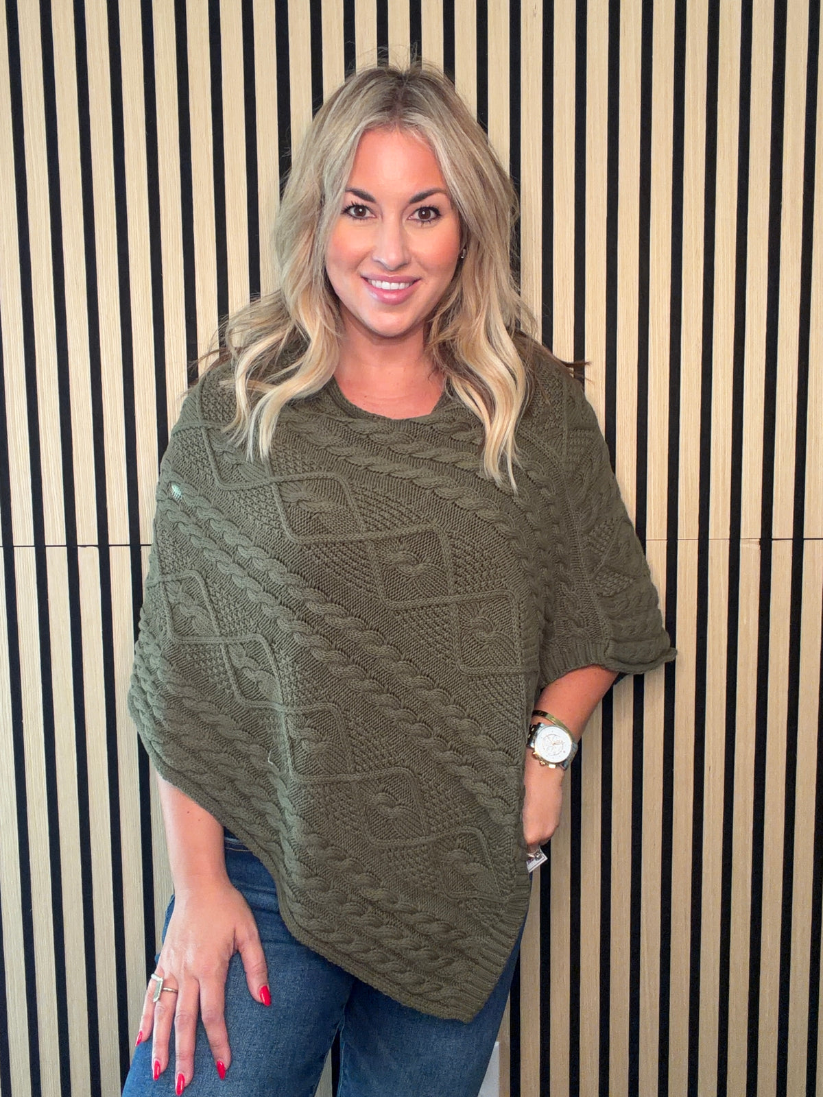 Wildwood Knit Poncho