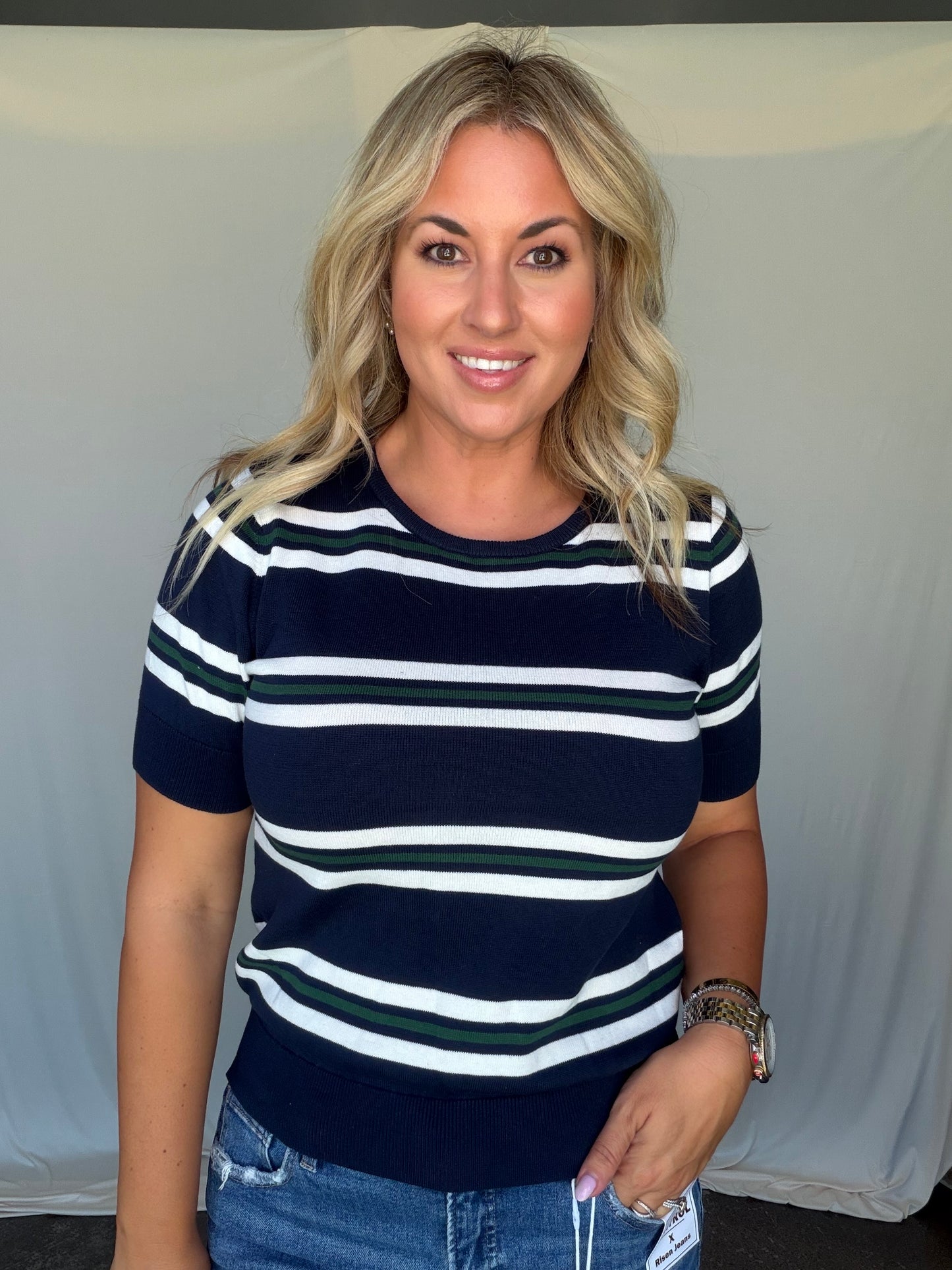 Vanguard Stripe Top