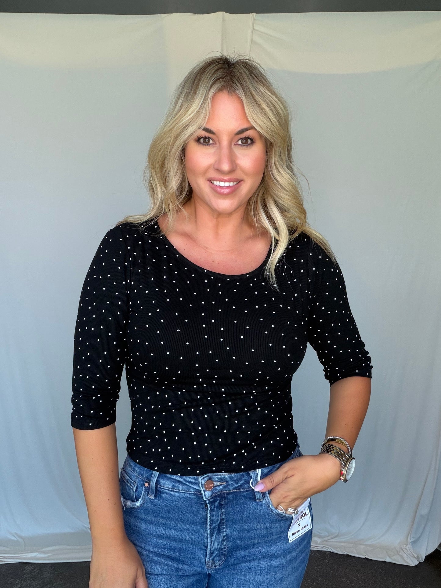 Perfectly Polka Top