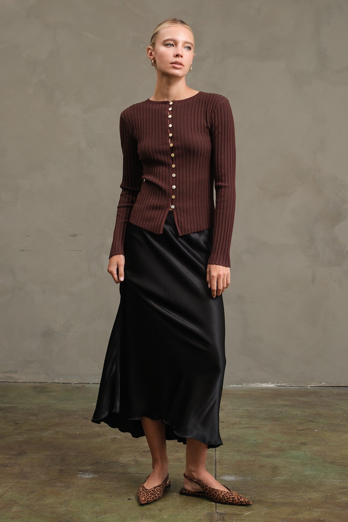 Highline Satin Skirt