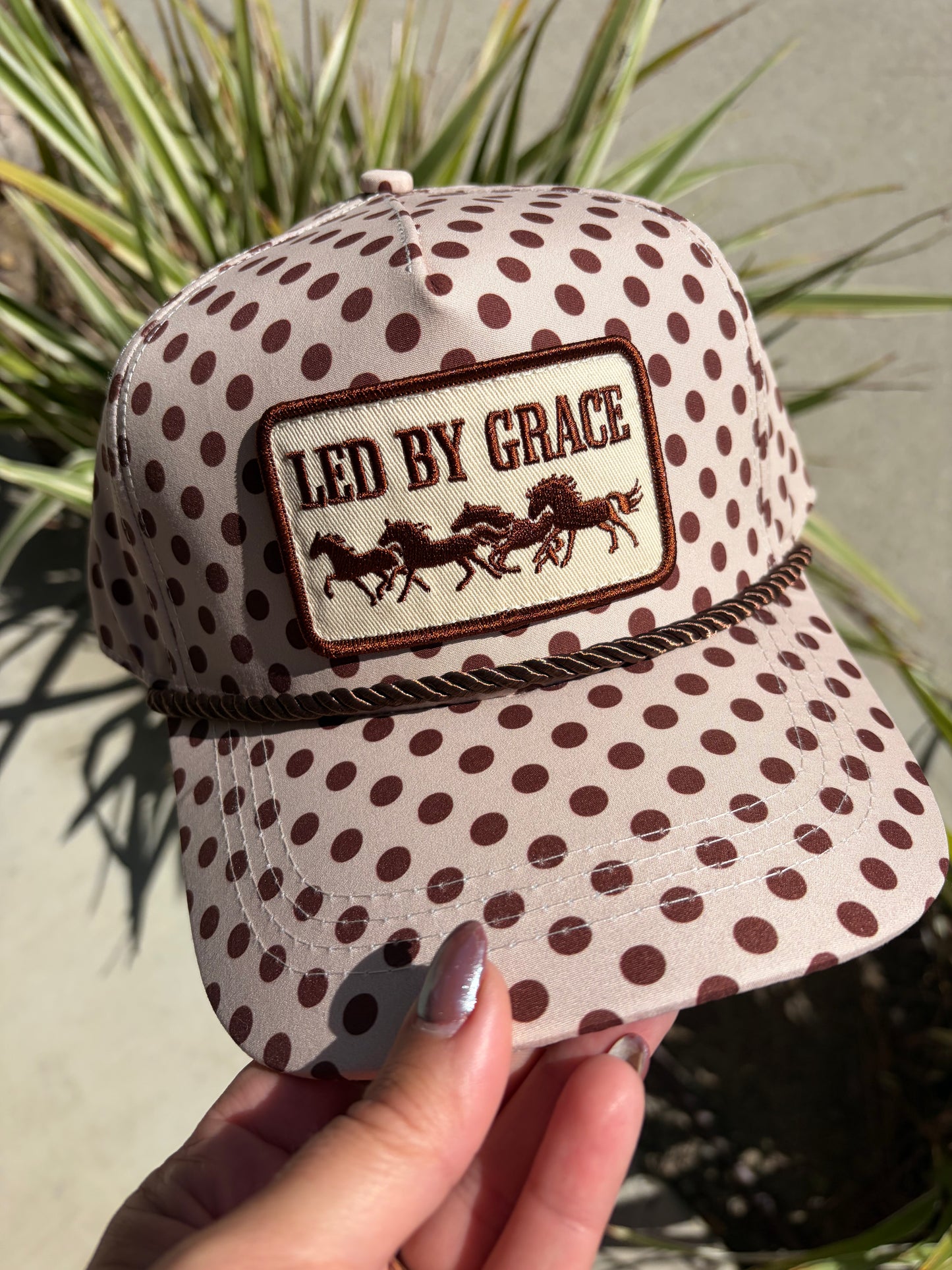 Led By Grace Hat