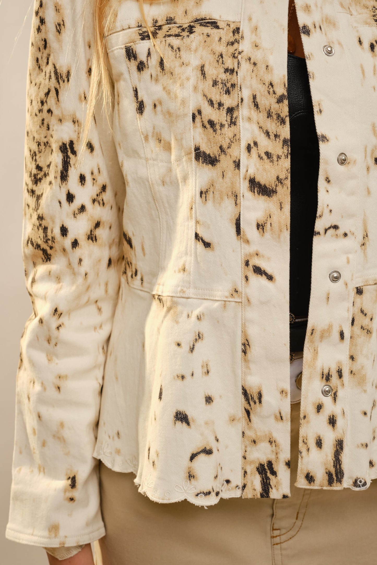 Western Waves Denim Jacket