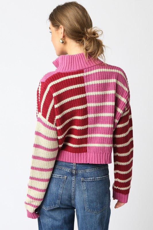 Vivian Quarter Zip Sweater