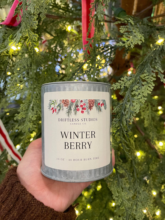 Winter Berry Christmas Candle