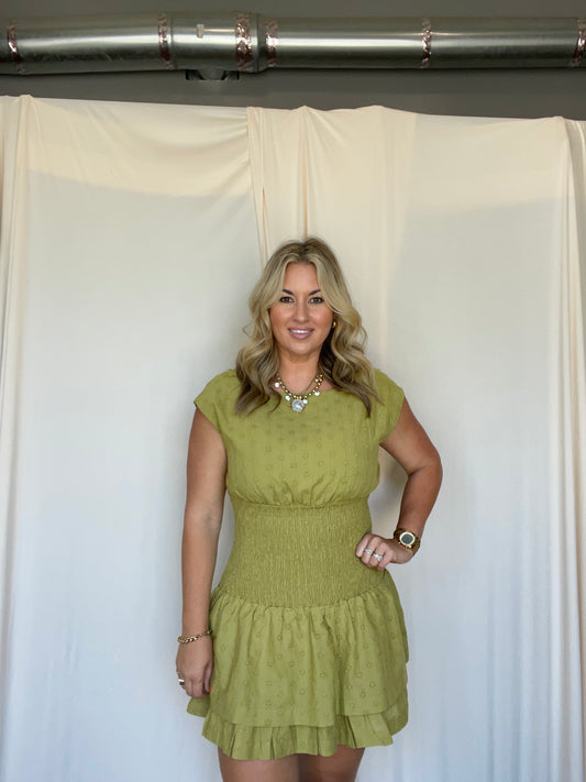 Stevie Eyelet Dress
