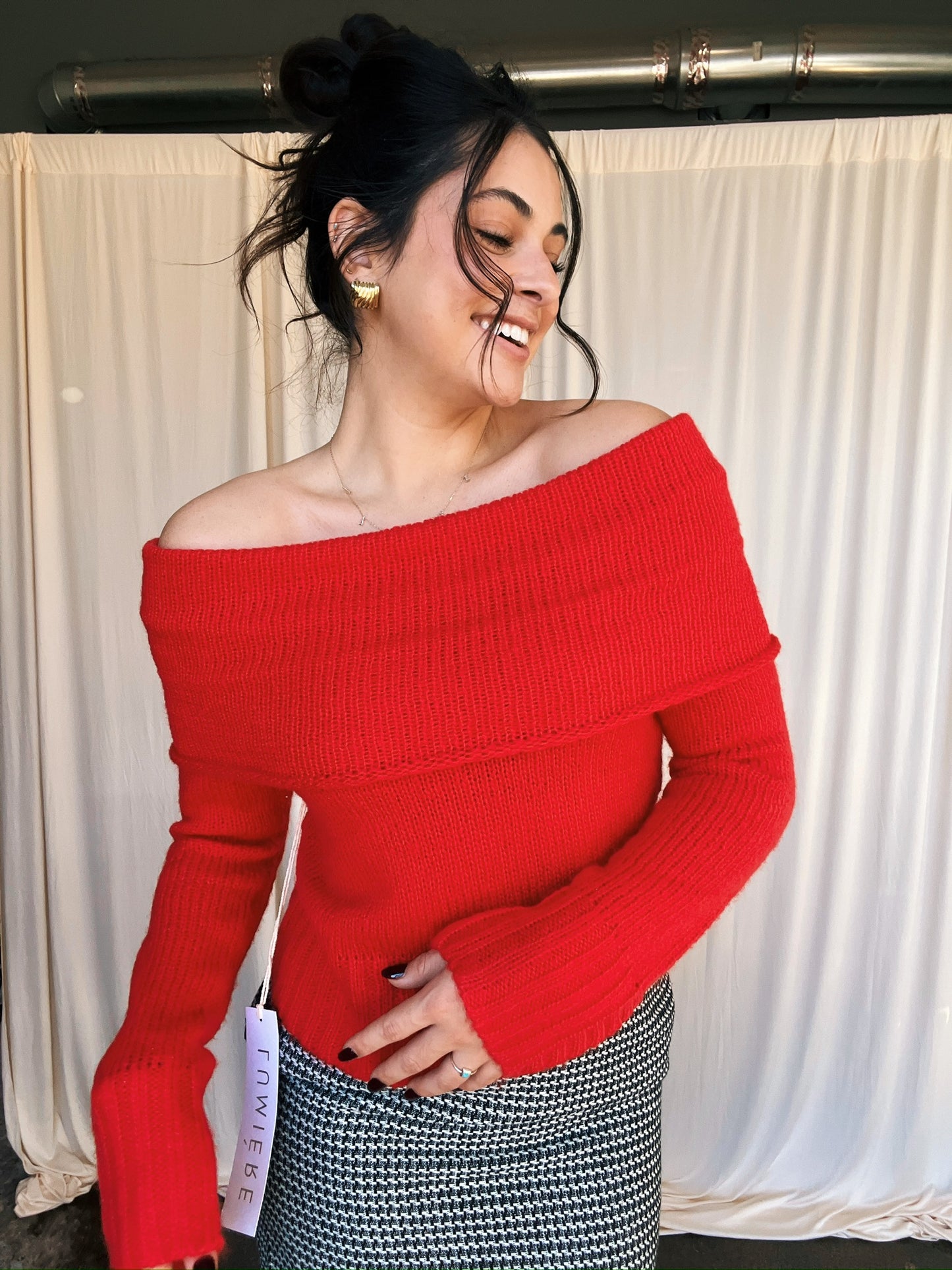 Madison Off the Shoulder Sweater