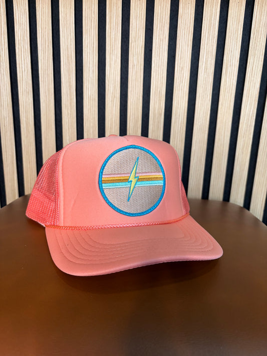 Electric Rainbow Hat Coral