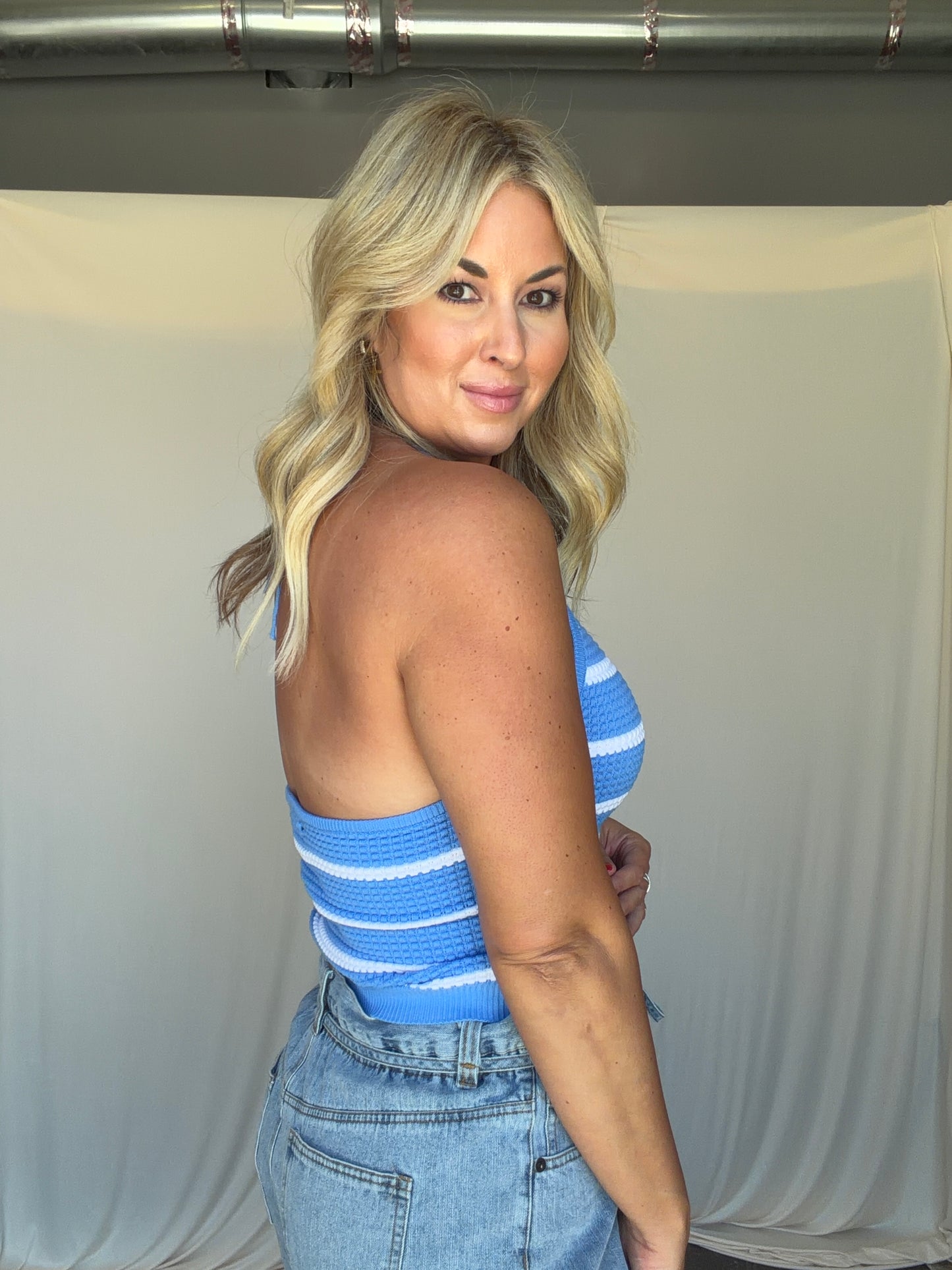 Hot Laps Halter Top