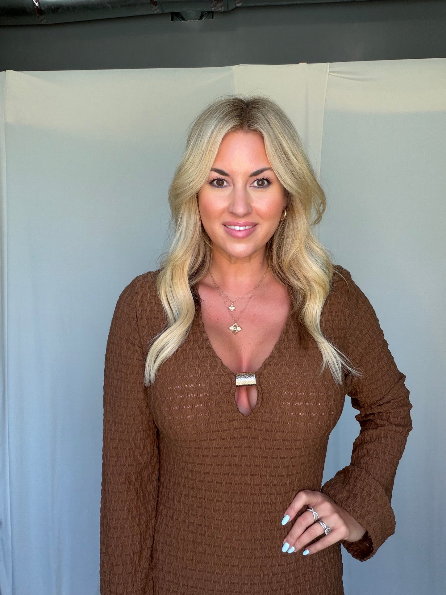 Marble Shore Maxi Dress