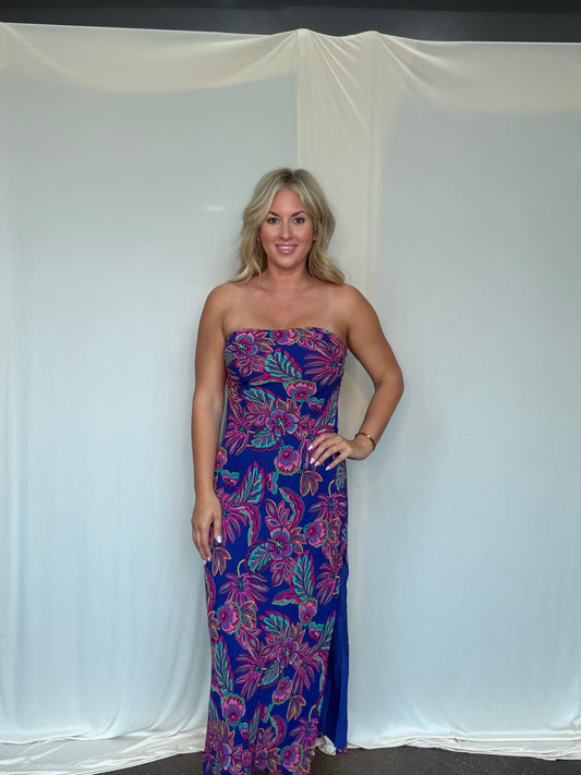 Electric Bloom Dress
